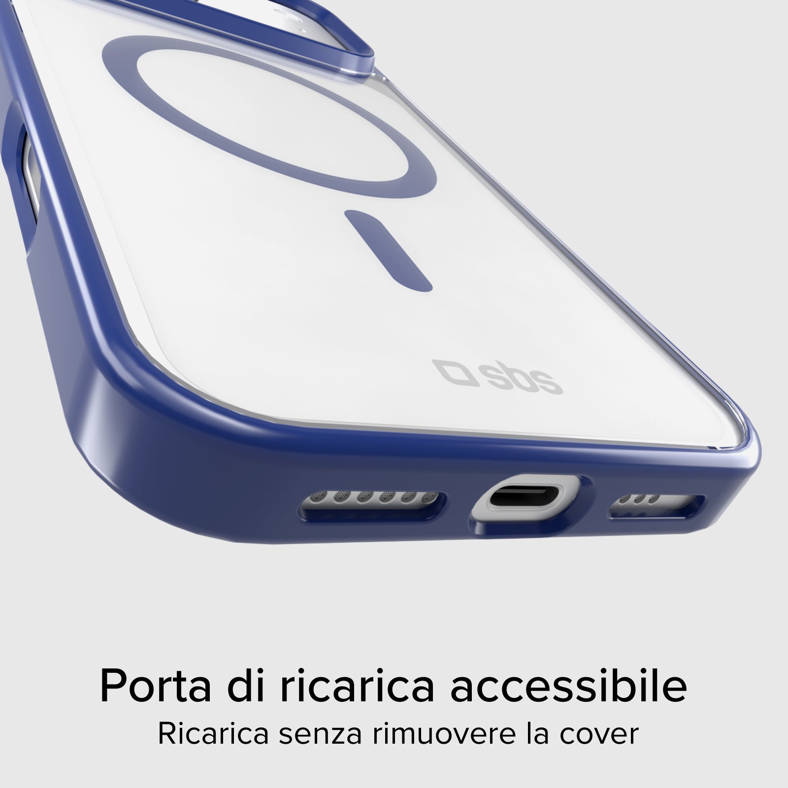 Case für iPhone 17 Pro Max mit farbigen Rändern, kompatibel mit MagSafe Aufladung