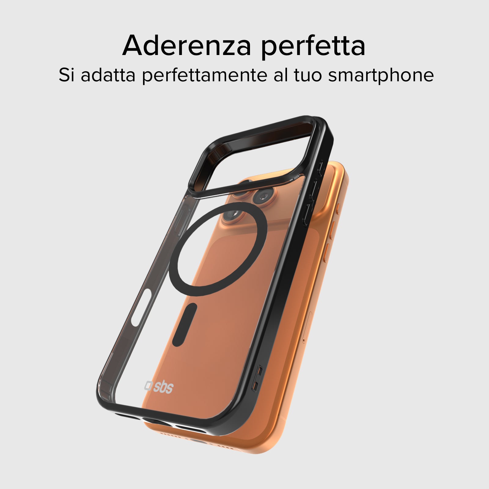 Case für iPhone 17 Pro Max mit farbigen Rändern, kompatibel mit MagSafe Aufladung