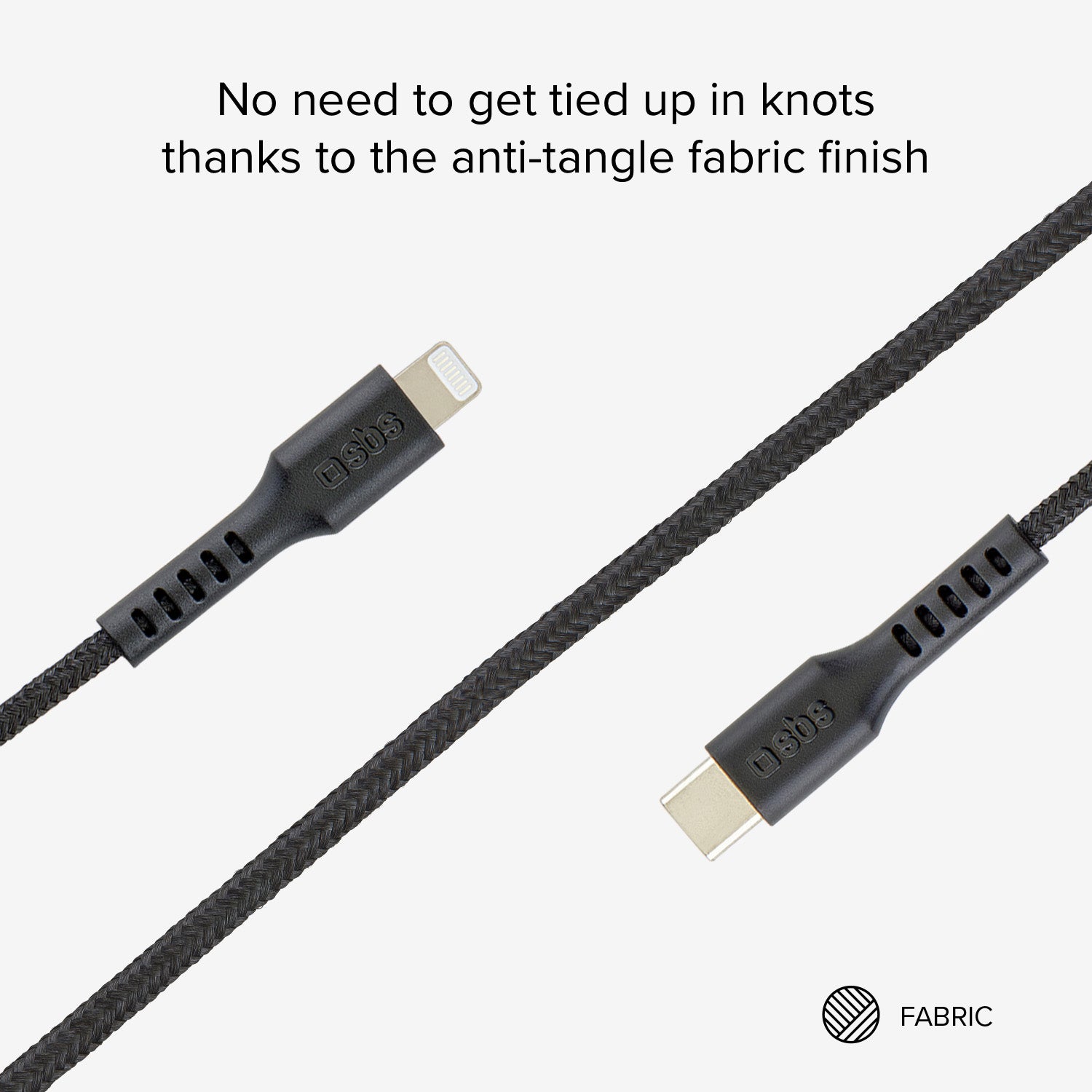 Cavo dati e ricarica con supporto magnetico - Connettori Lightning MFi a USB-C