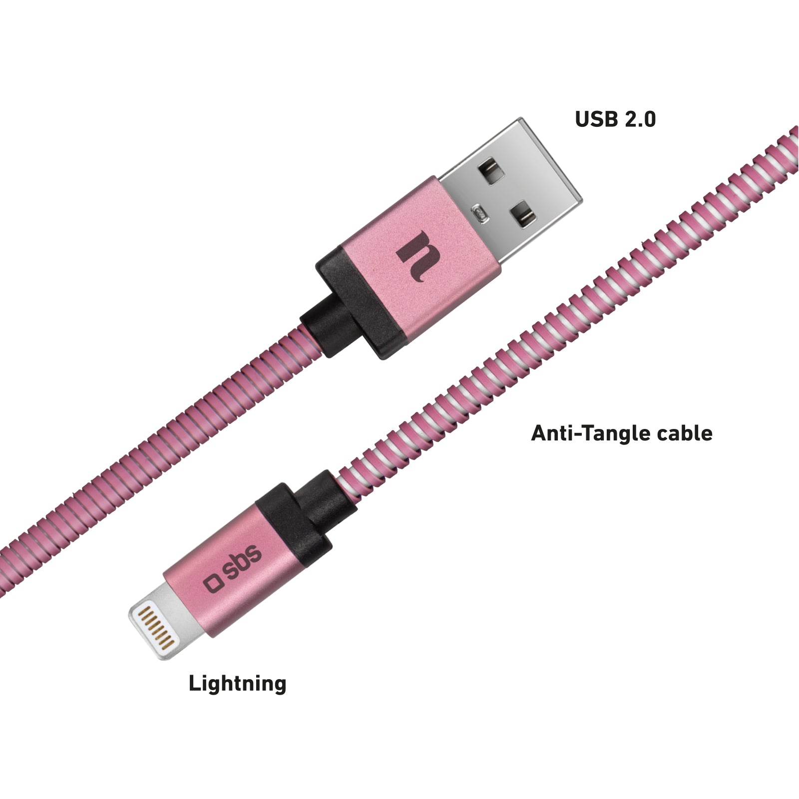 Cavo dati e ricarica Lightning-USB 2.0 Capri
