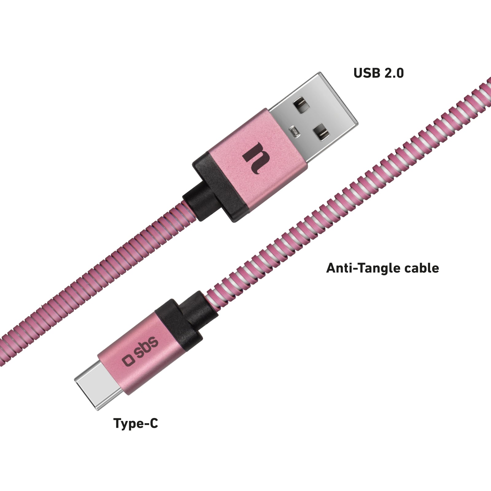 Cavo dati e ricarica Type-C-USB 2.0 Ischia