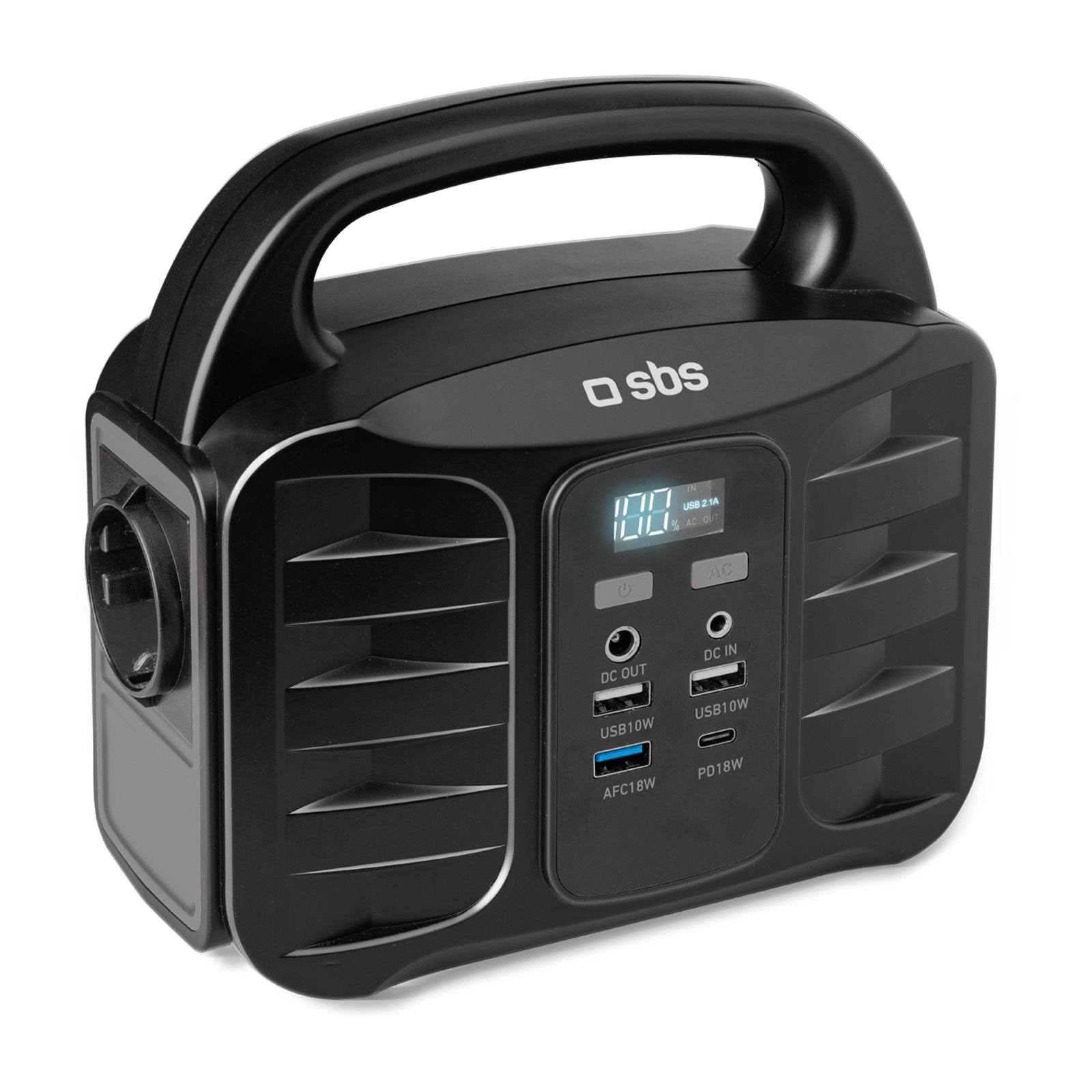 Stazione di ricarica portatile 150 Watt - con USB-A, USB-C, presa AC, presa DC