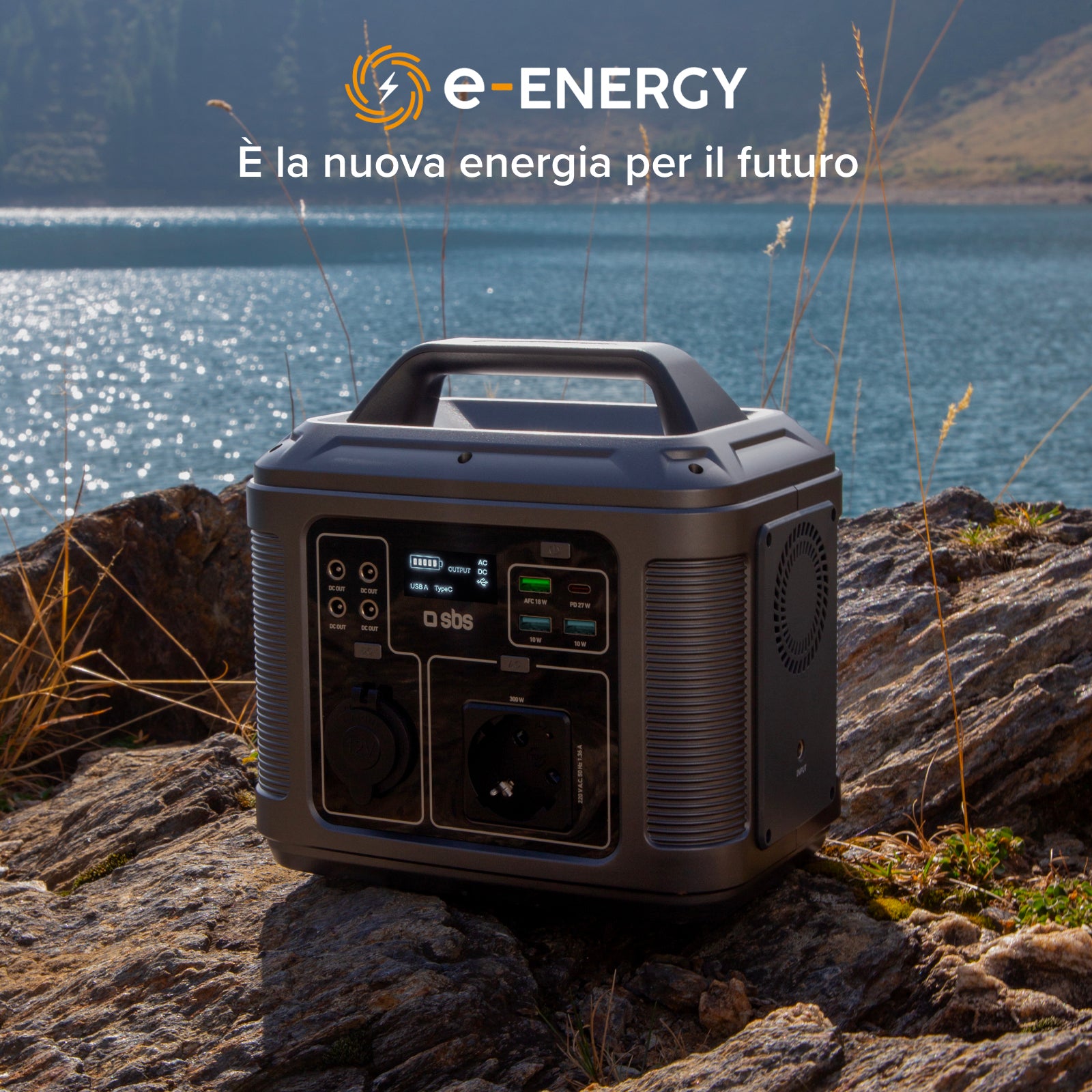 Station de recharge portable 64 000 mAh à 300 Watts de puissance