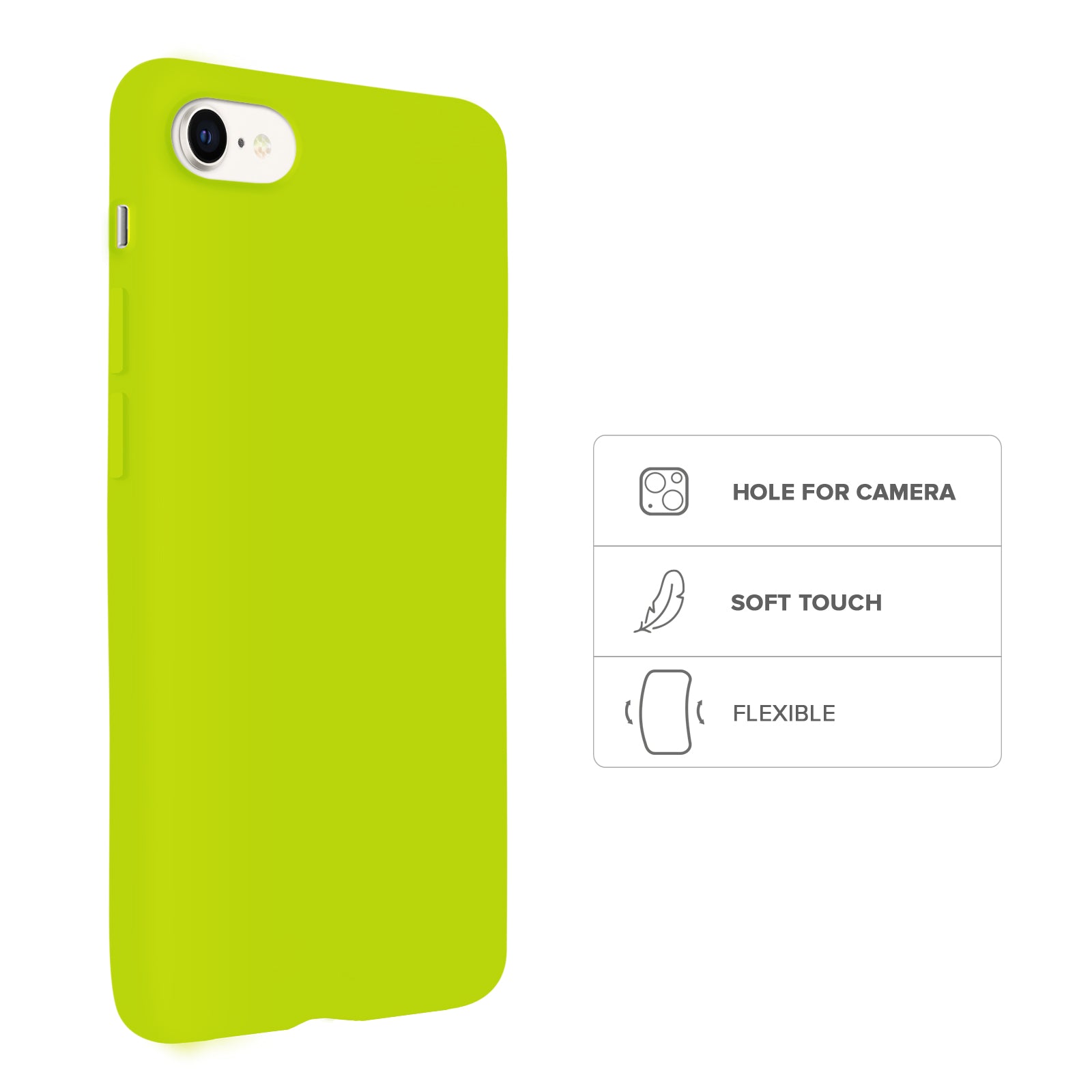 Custodia Rainbow per iPhone SE 2022/SE 2020/8/7