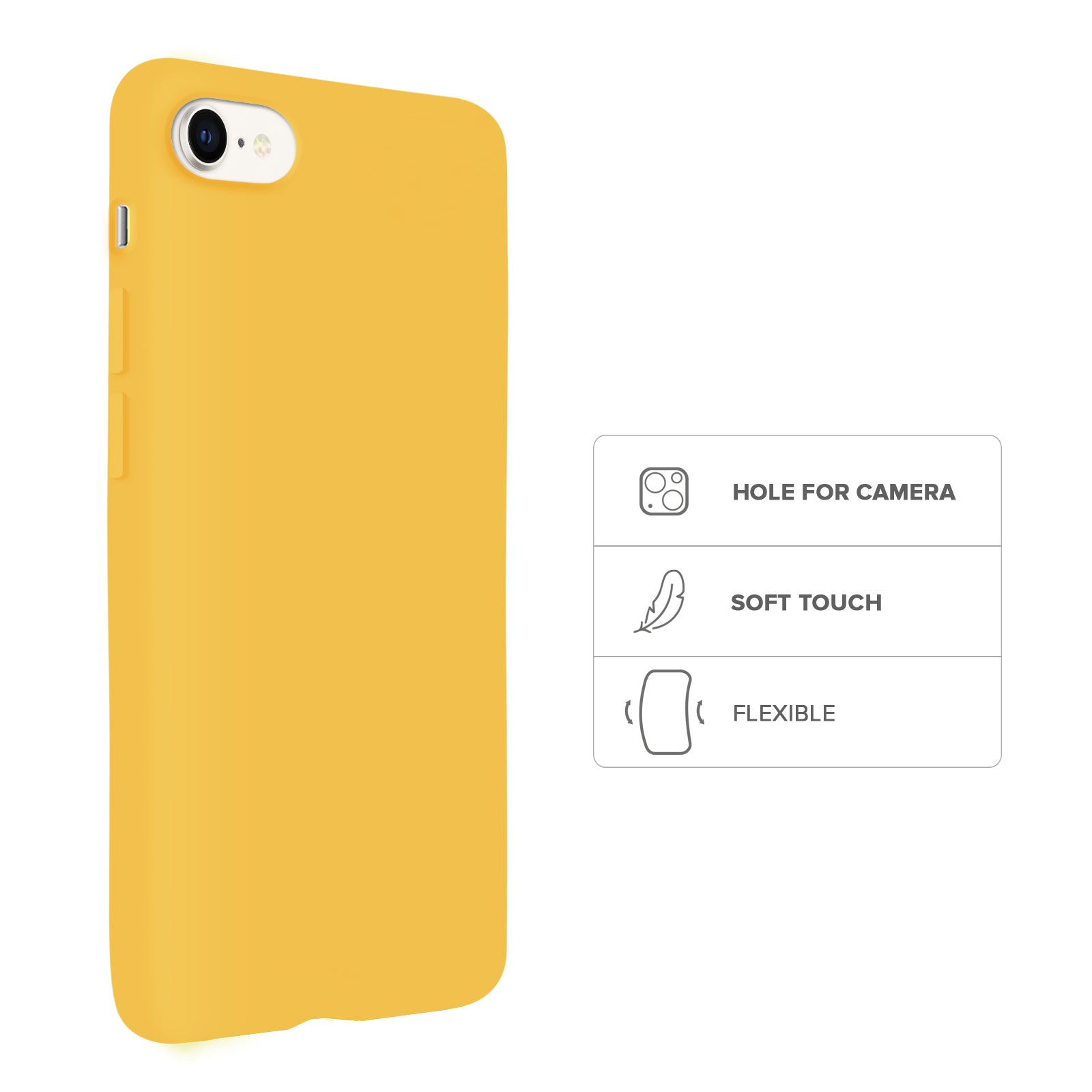 Custodia Rainbow per iPhone SE 2022/SE 2020/8/7