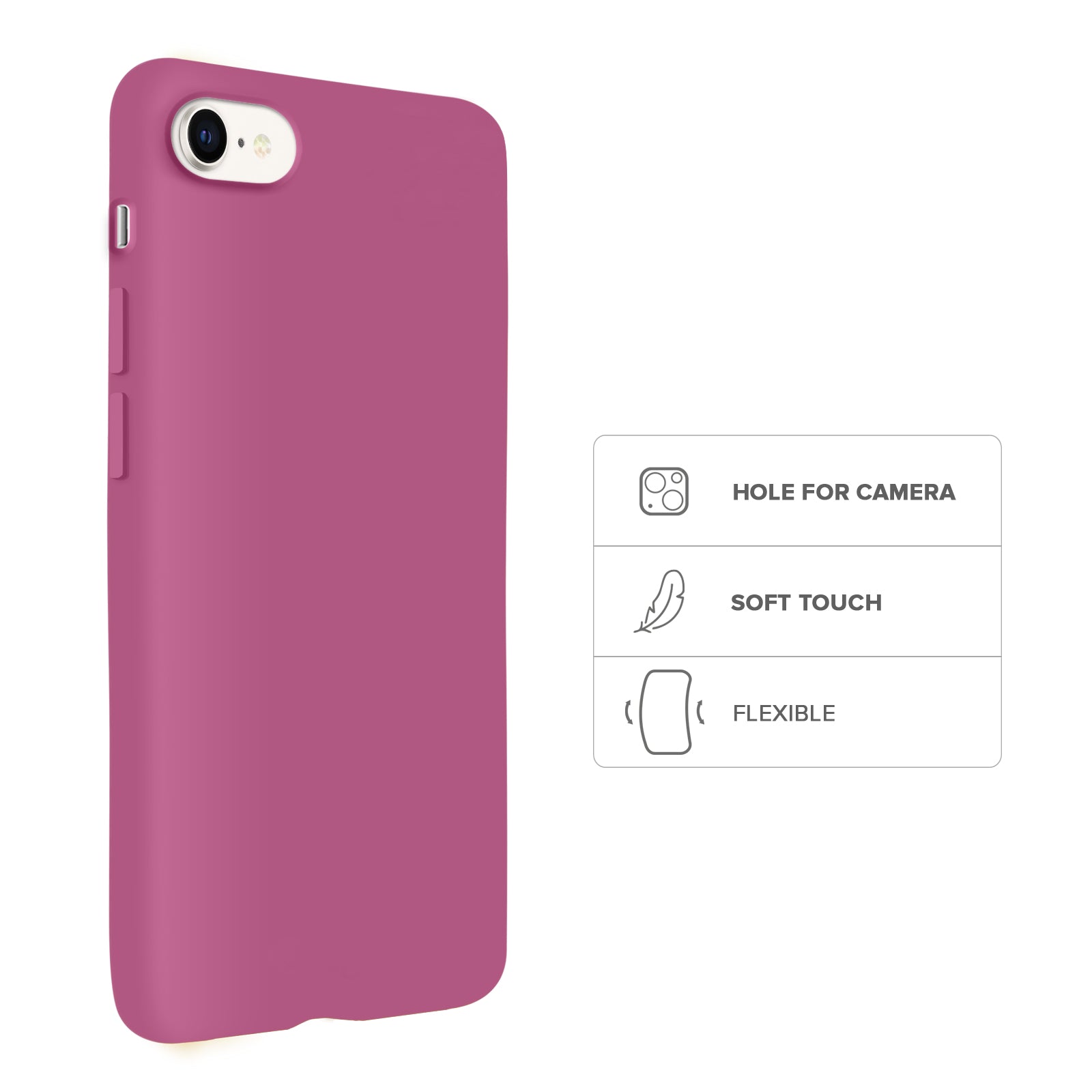 Custodia Rainbow per iPhone SE 2022/SE 2020/8/7