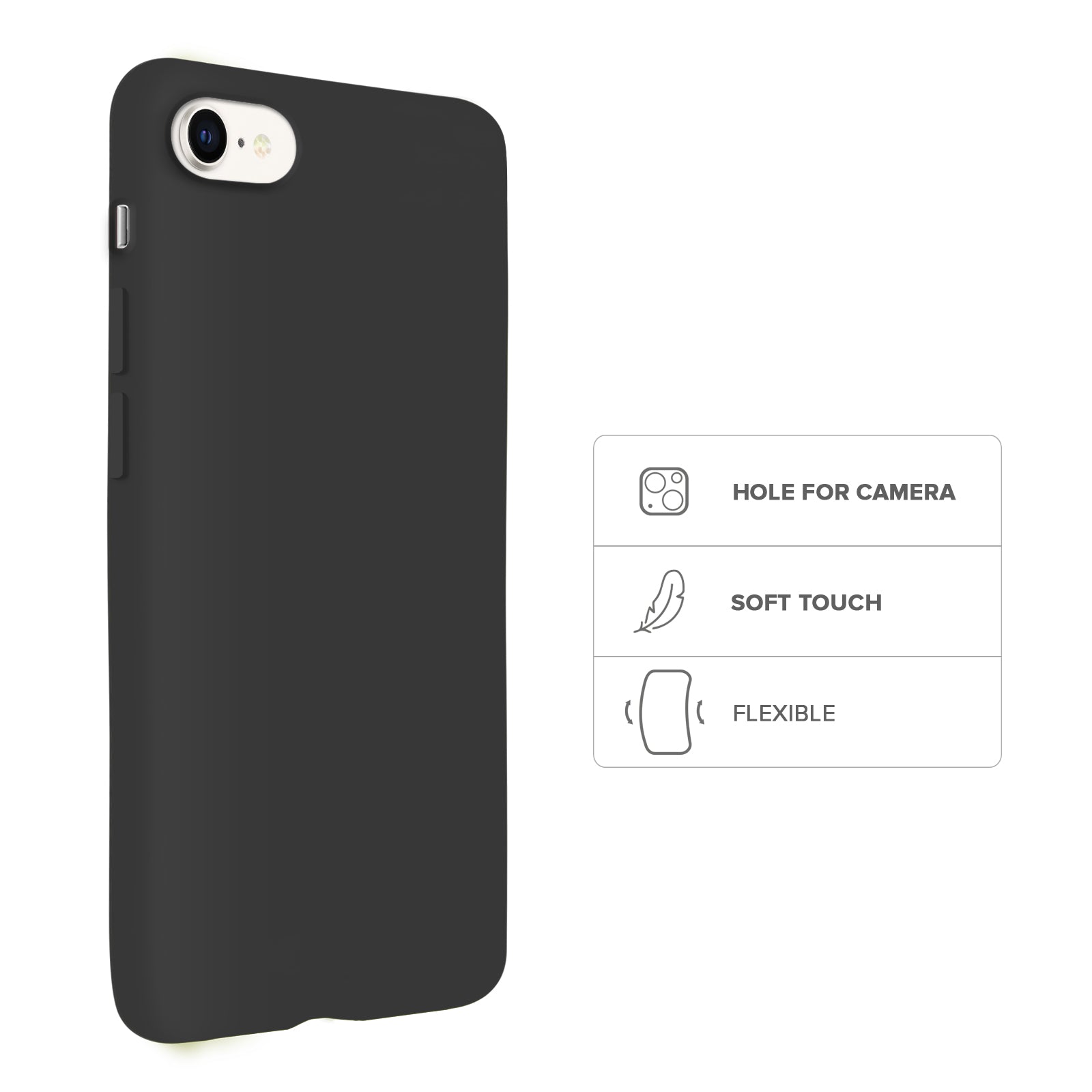 Custodia Rainbow per iPhone SE 2022/SE 2020/8/7
