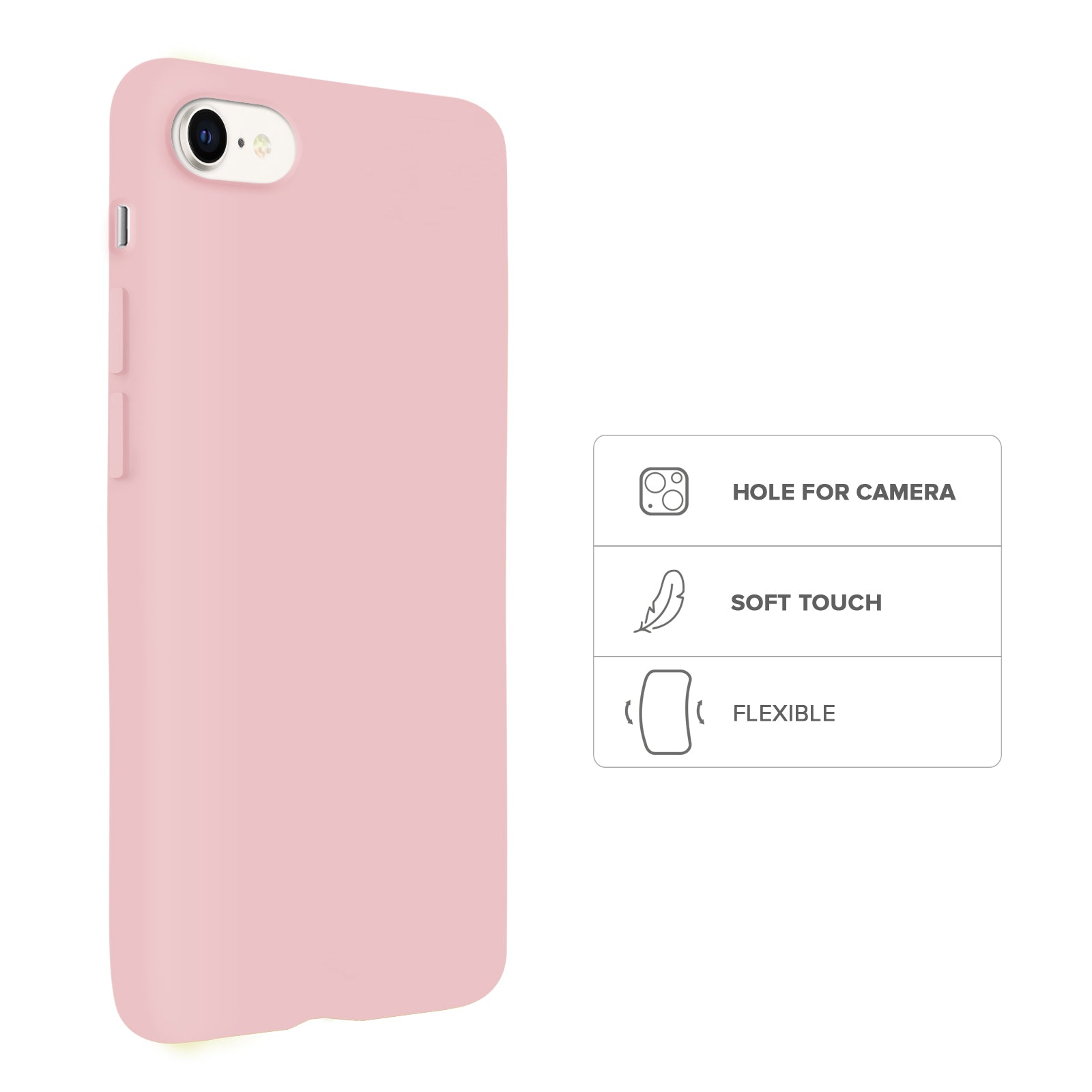 Custodia Rainbow per iPhone SE 2022/SE 2020/8/7