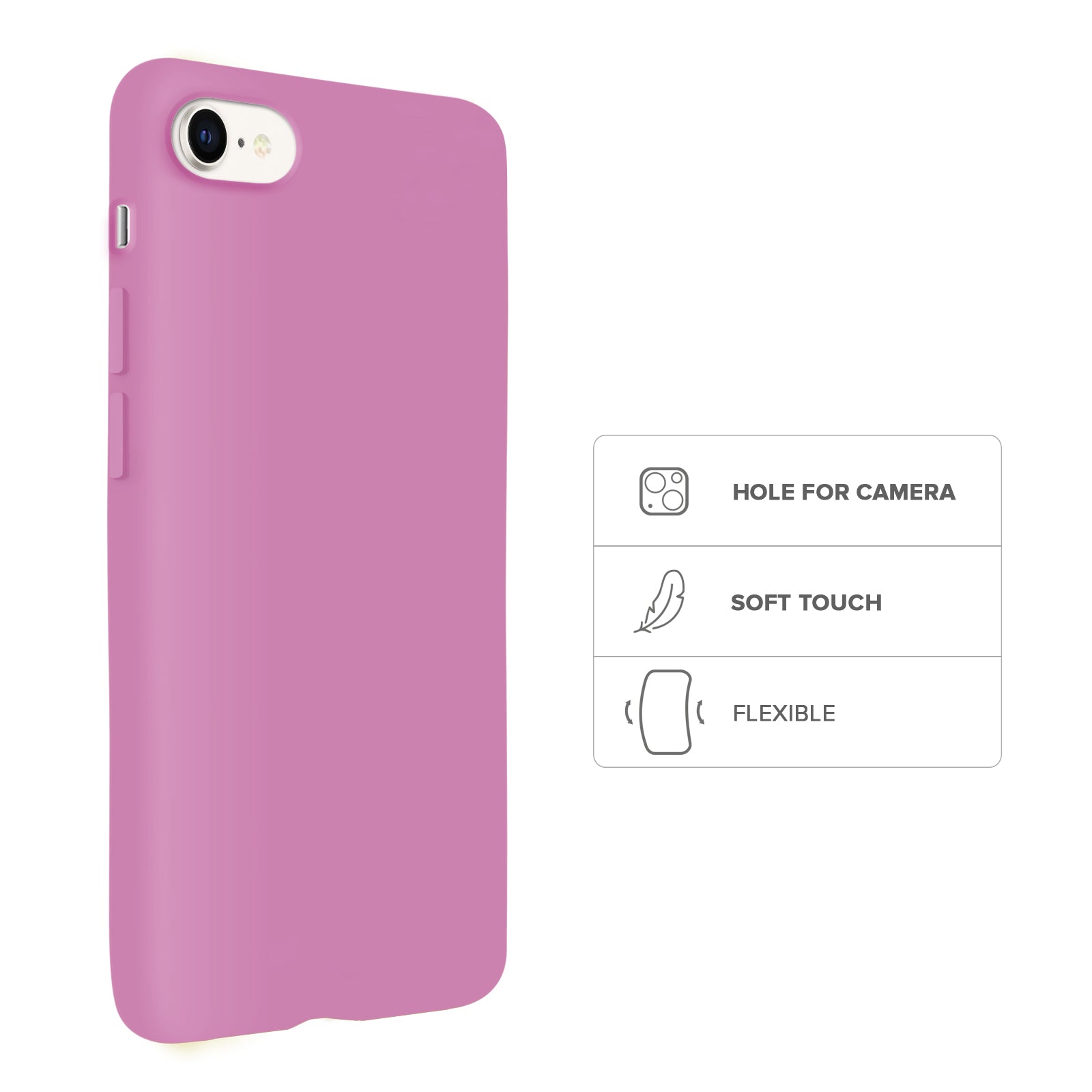 Custodia Rainbow per iPhone SE 2022/SE 2020/8/7