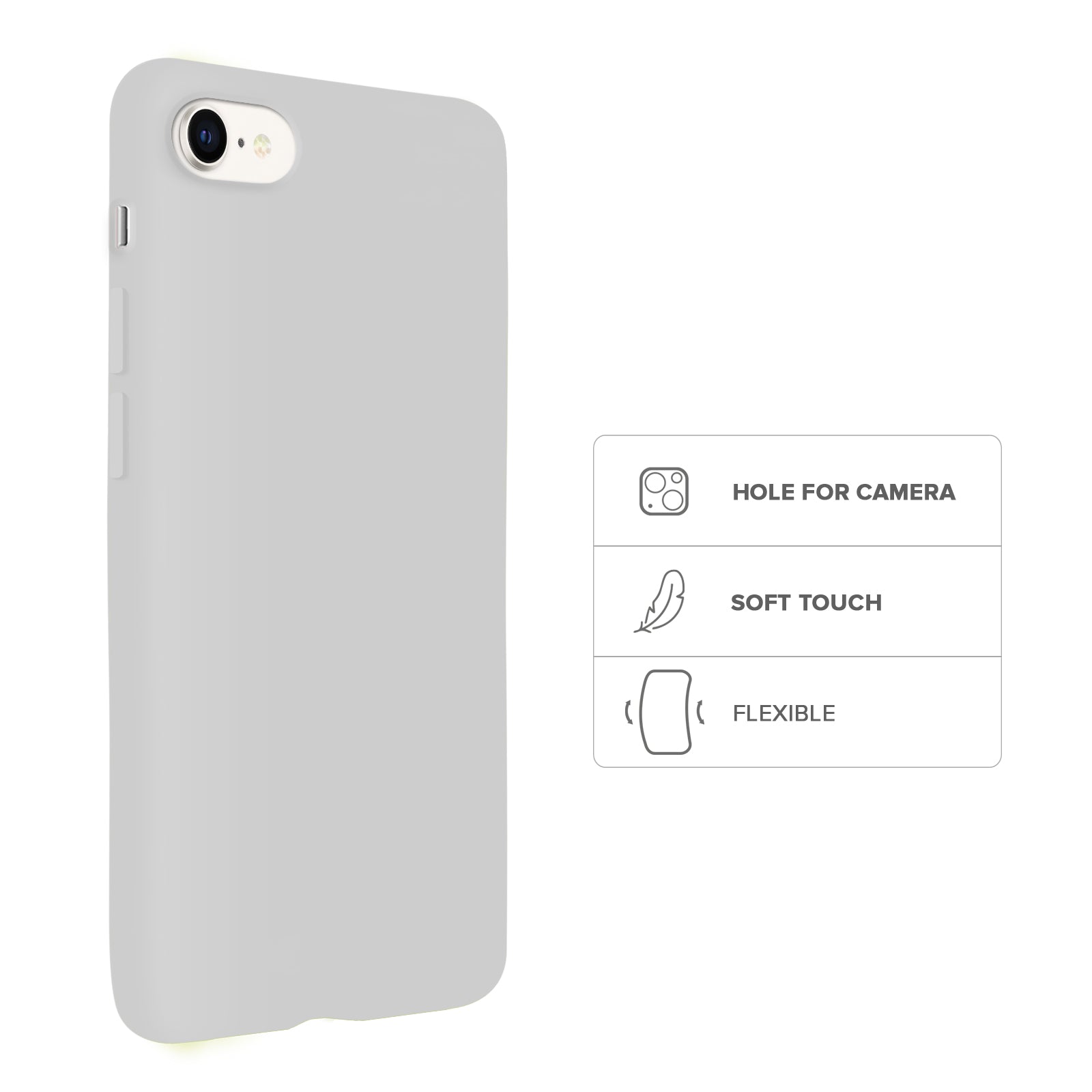 Custodia Rainbow per iPhone SE 2022/SE 2020/8/7