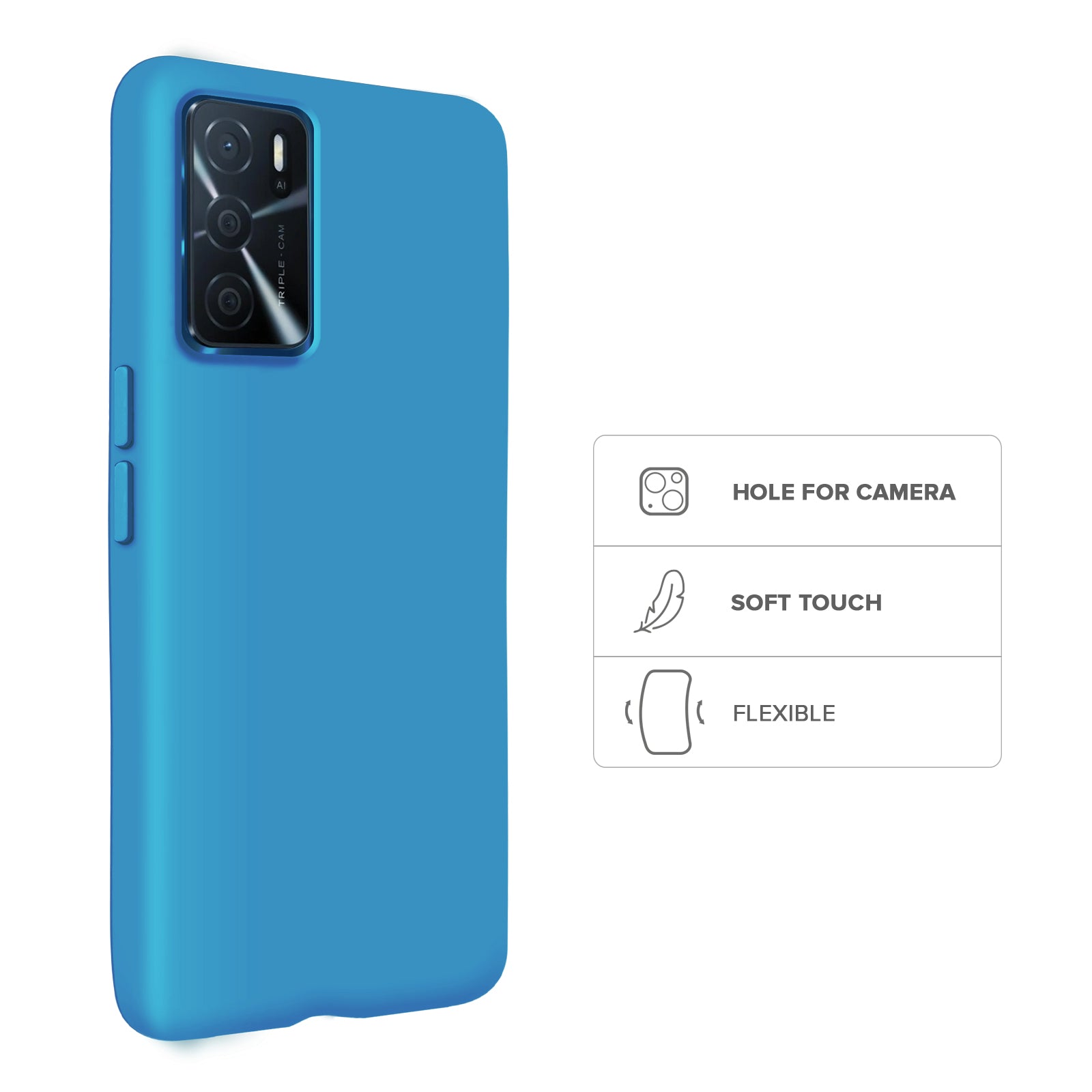 Cover Rainbow für Oppo A16/A16s/A54 4G