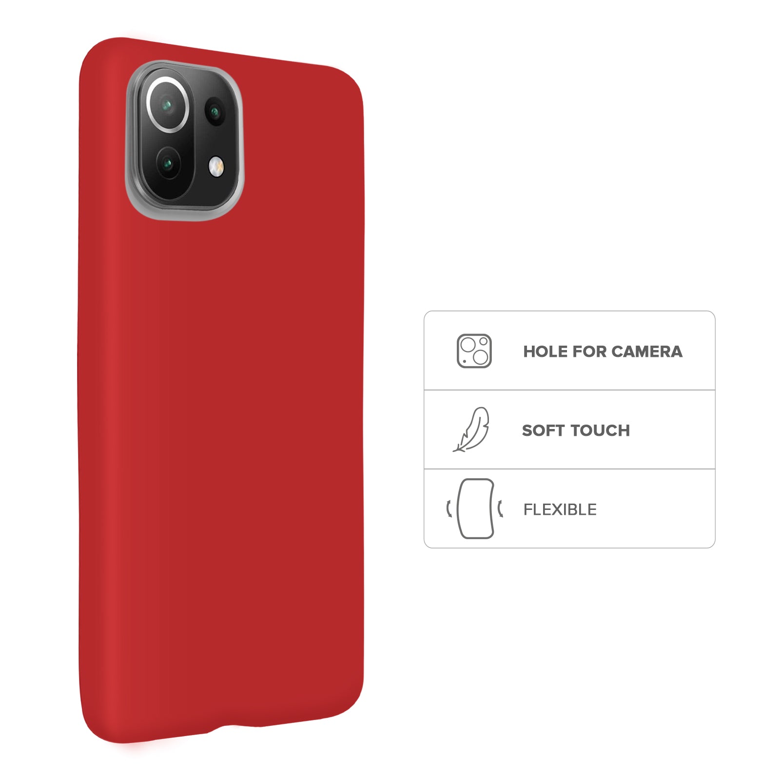 Rainbow case for Xiaomi Mi 11 Lite/Mi 11 Lite NE