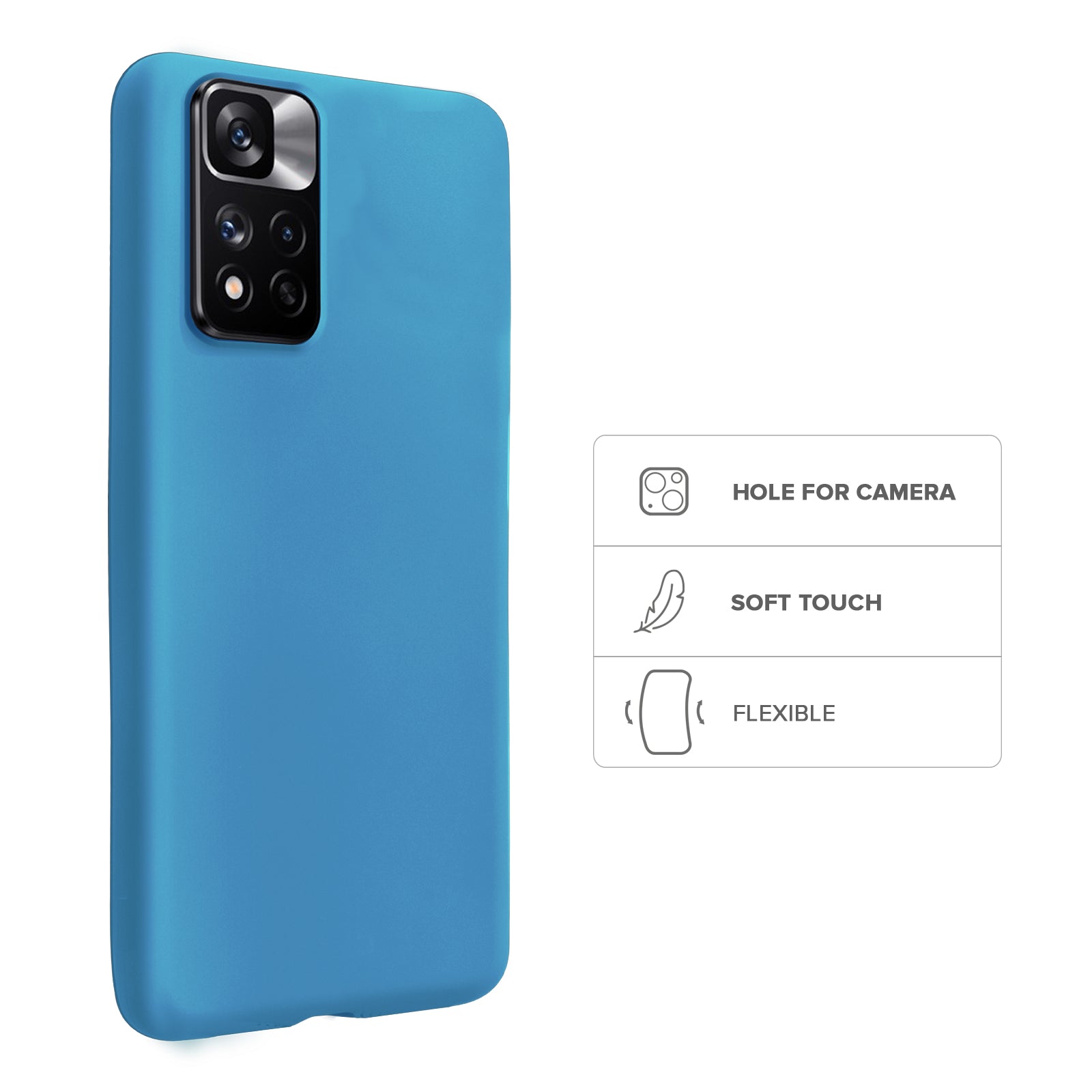 Cover Rainbow für Xiaomi Redmi Note 11 4G