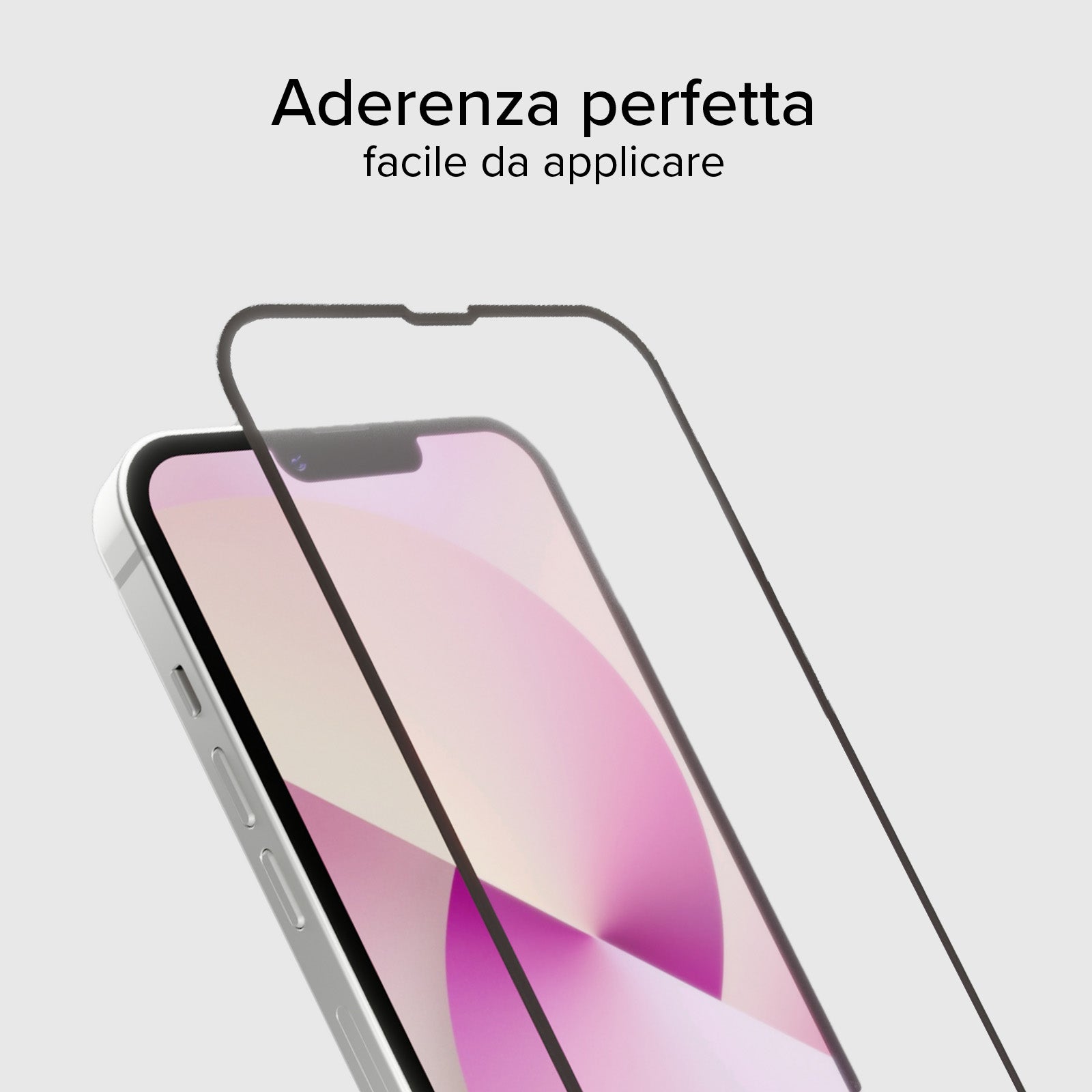 Vidrio protector de pantalla Full Cover para iPhone 17e/16e/14/13 Pro/13