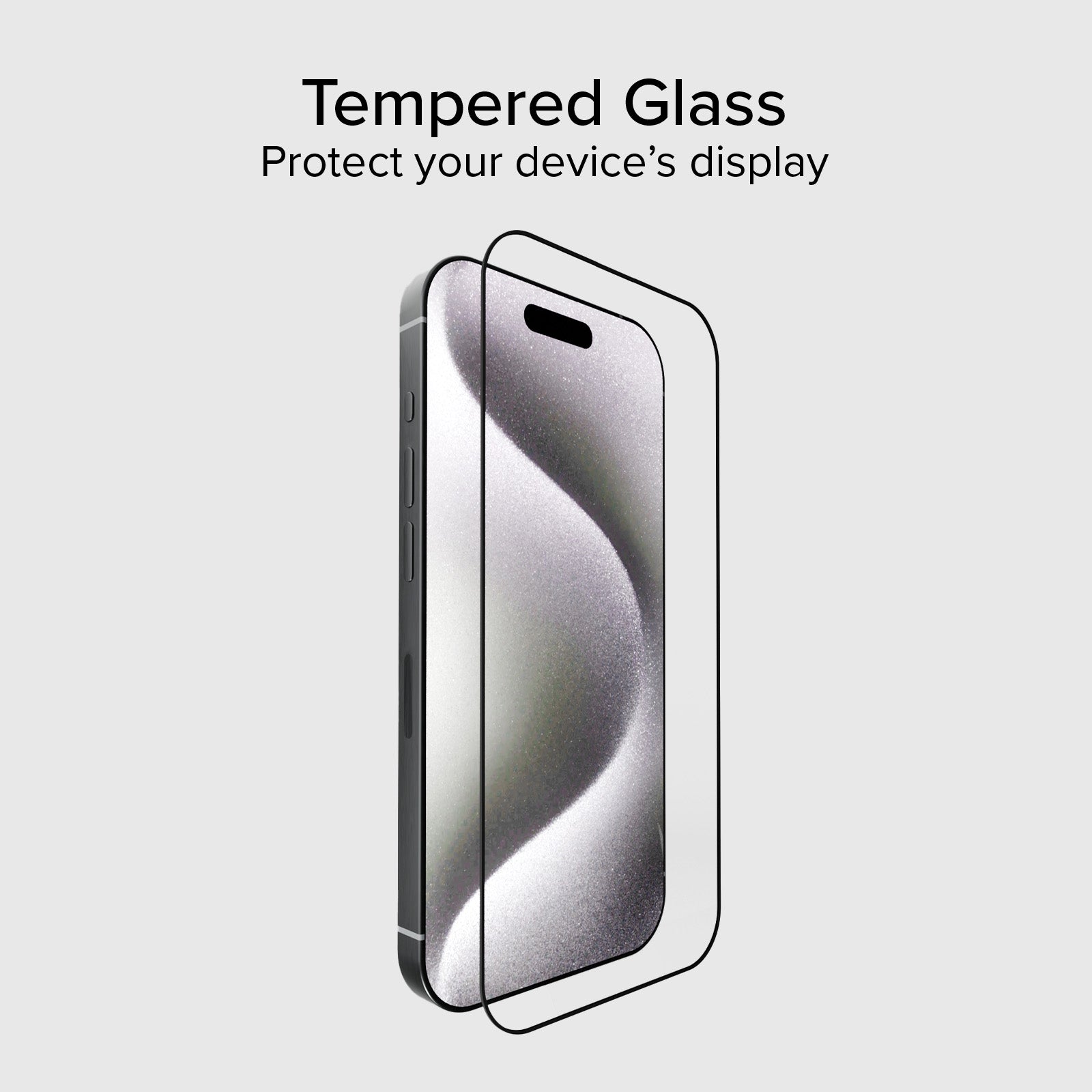 Full Cover Glass Screen Protector for iPhone 15 Pro Max