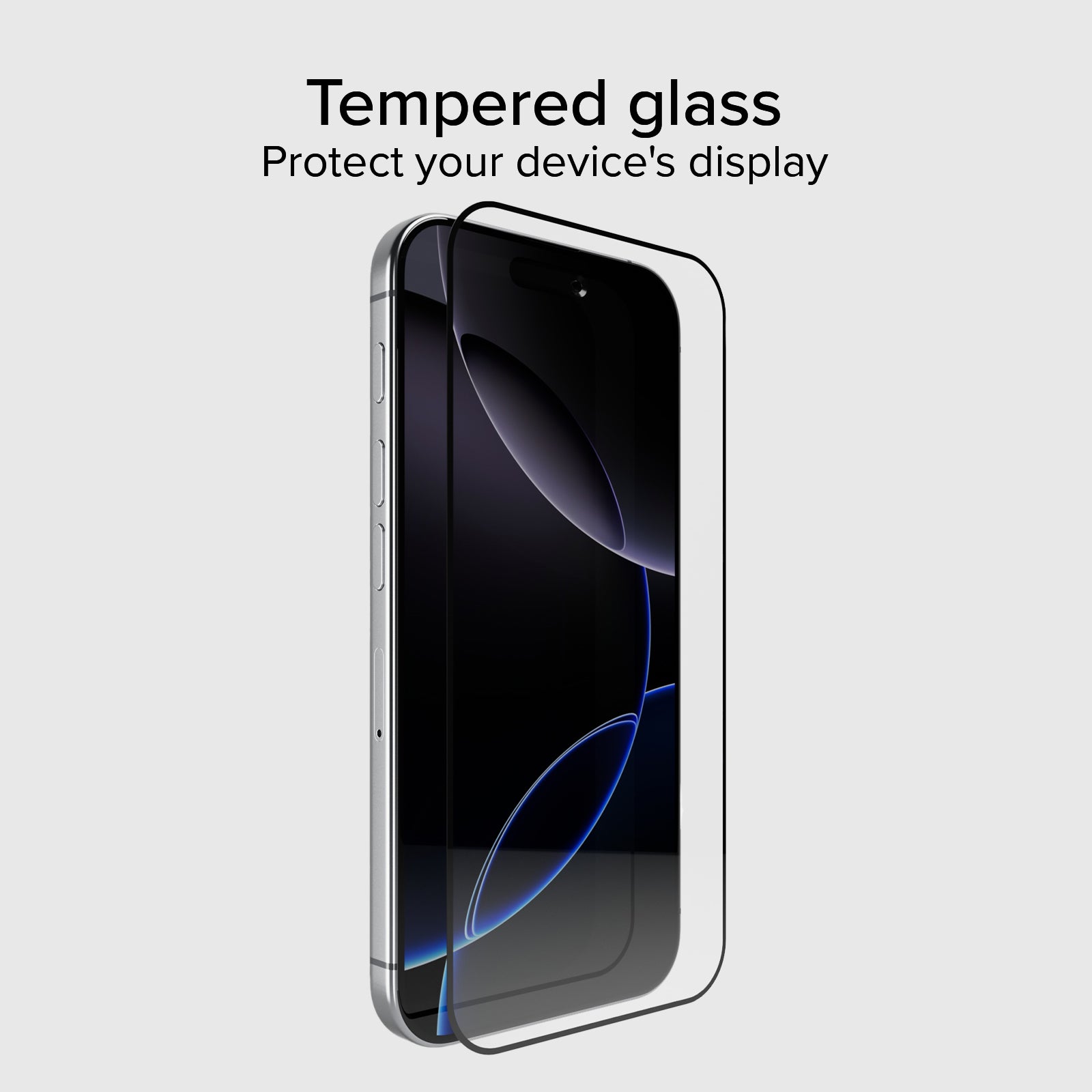 Glass screen protector Full Cover per iPhone 16 Pro