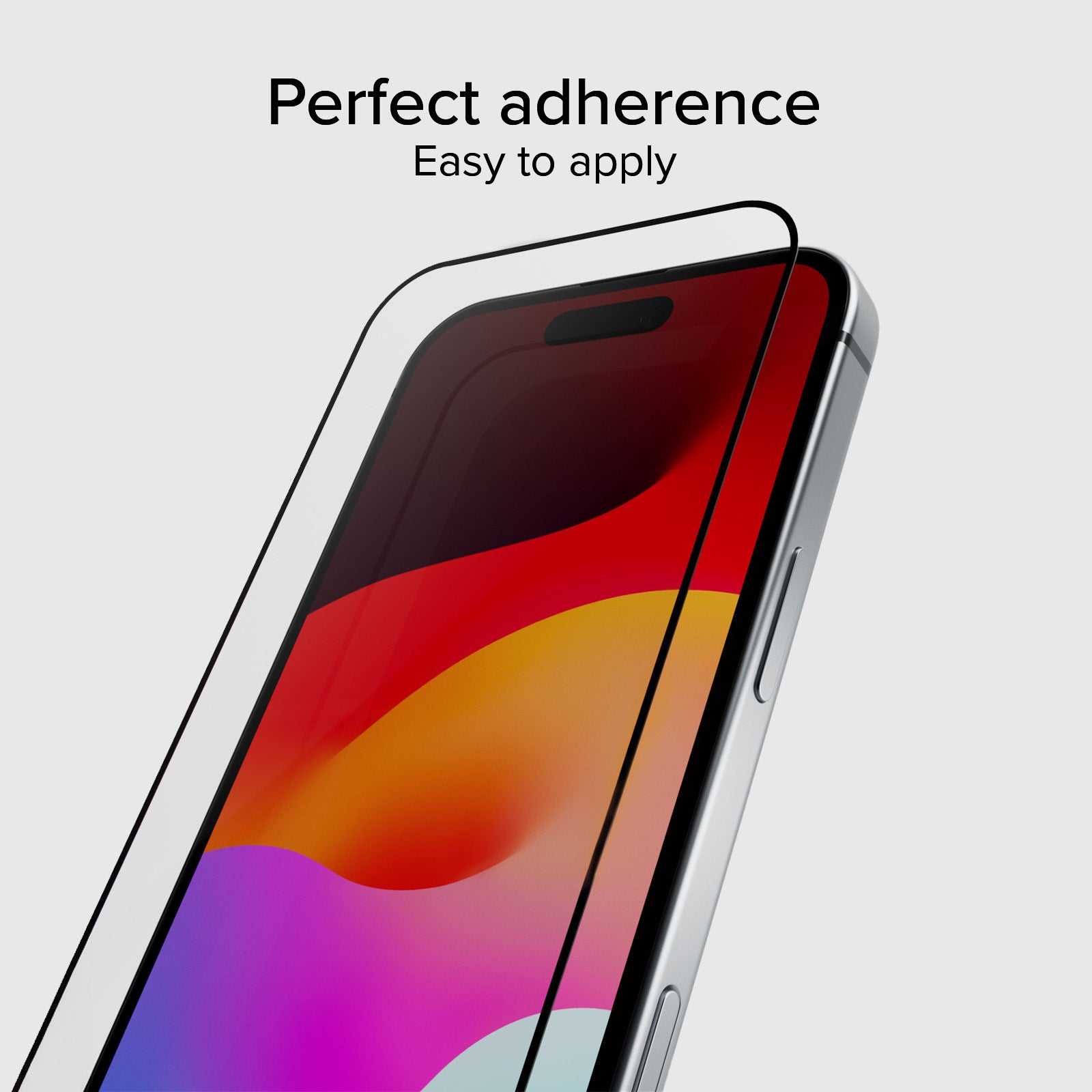 Glas Displayschutz Full Cover für iPhone 16 Plus/15 Plus
