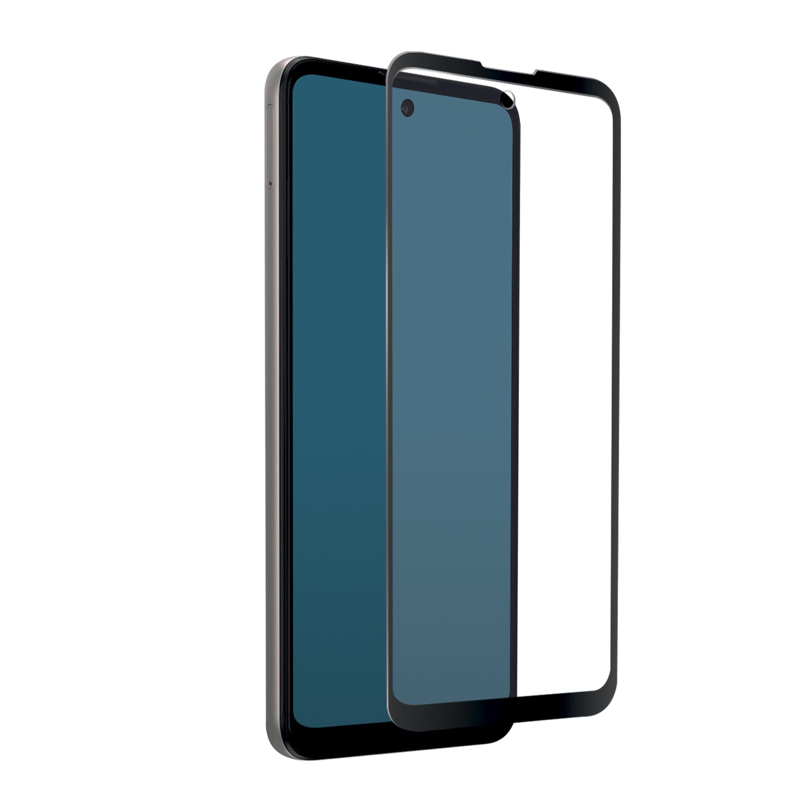 Glas Displayschutz Full Cover für Motorola Moto E30/E40