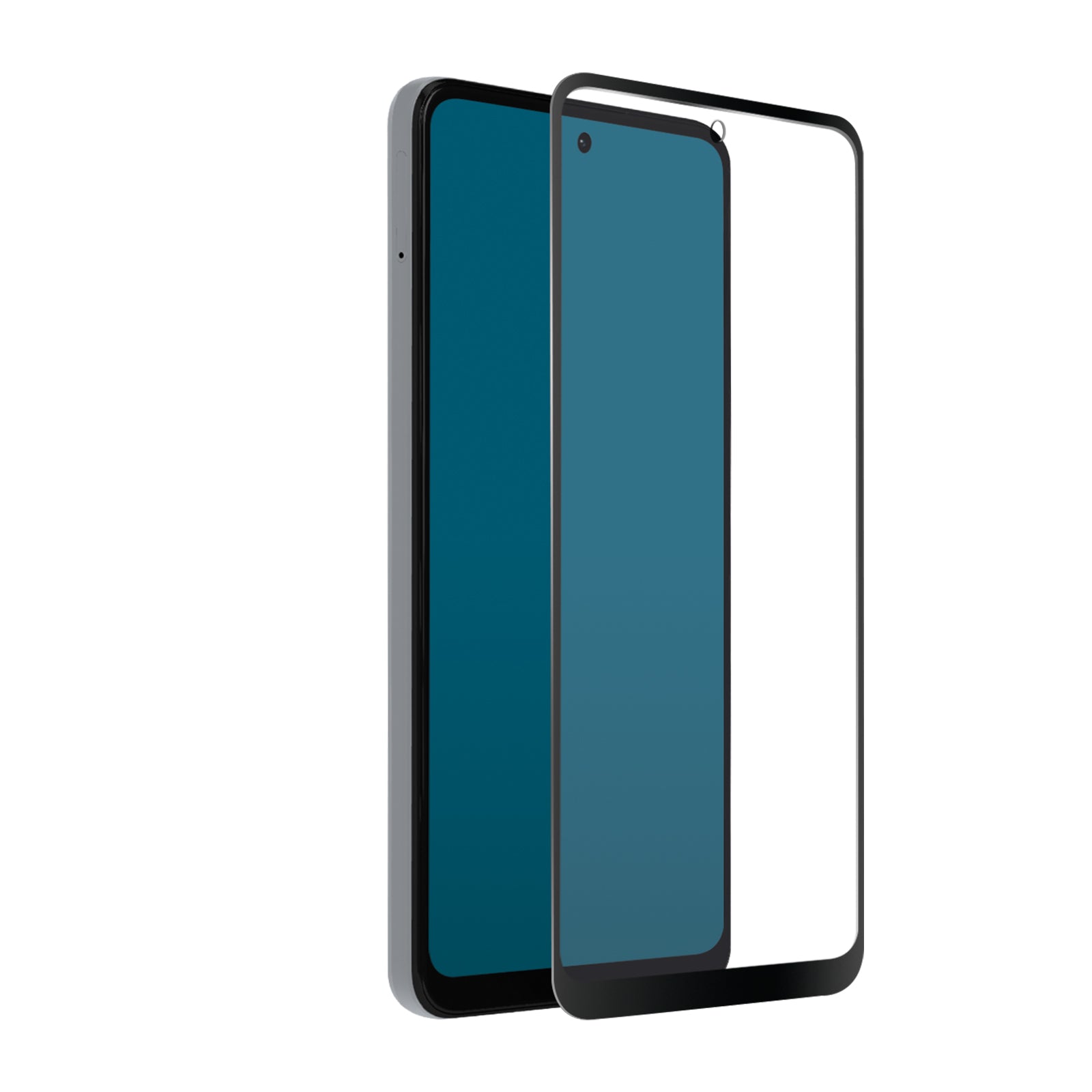 Glas Displayschutz Full Cover für Motorola Moto G22/G 5G 2023/G Power 2023