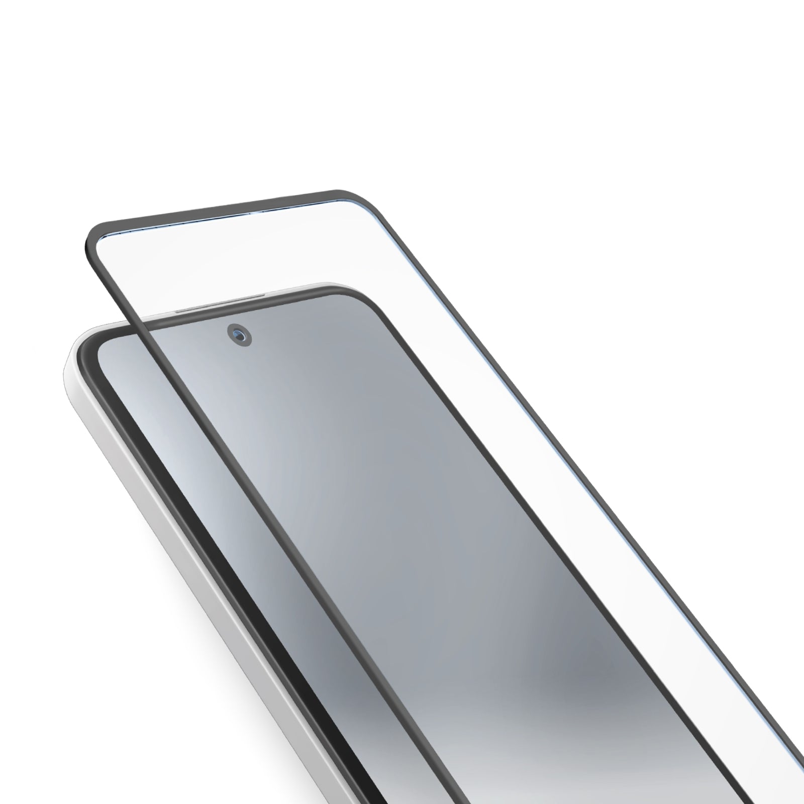 Glas Displayschutz Full Cover für Motorola Moto G55