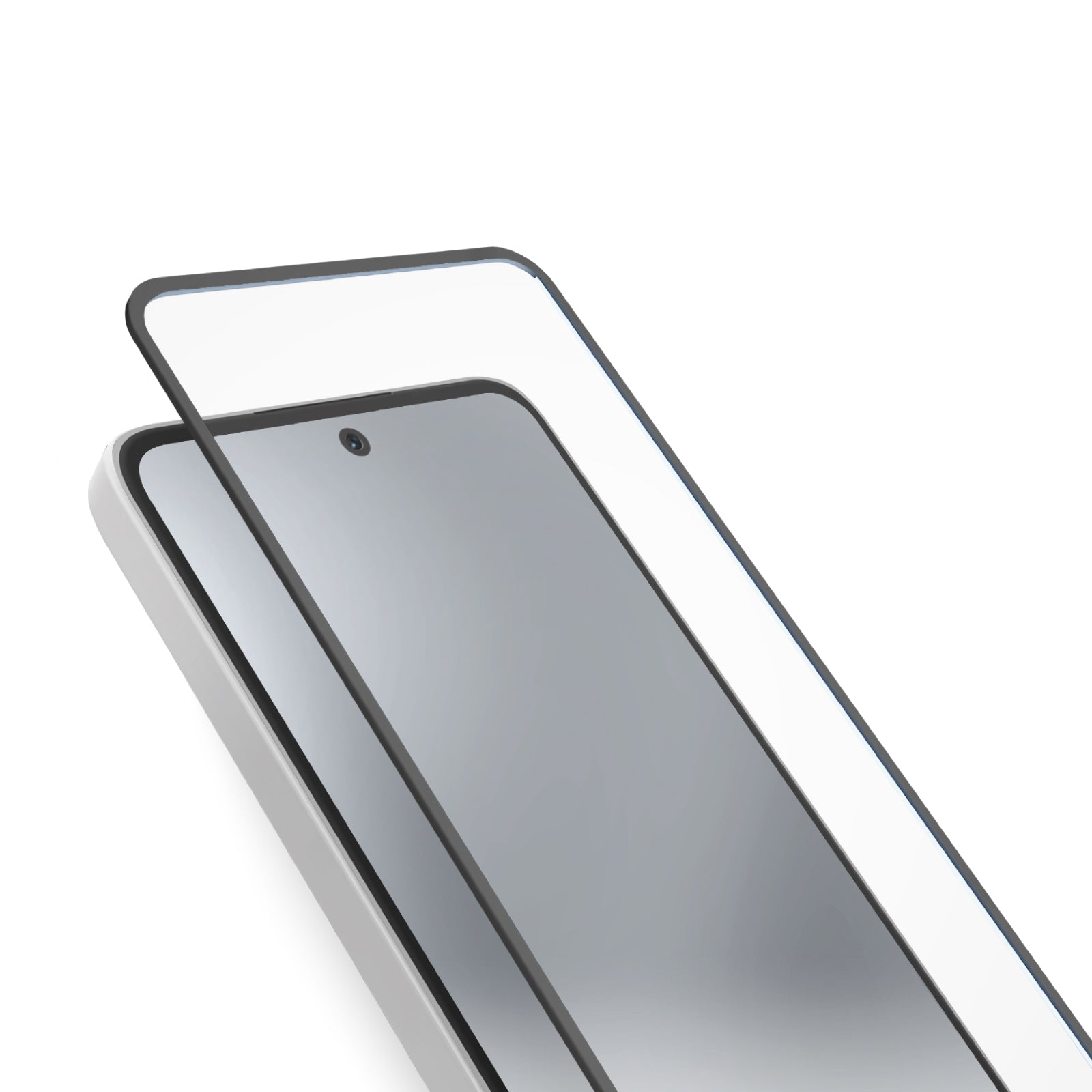 Glas Displayschutz Full Cover für Motorola Moto G75