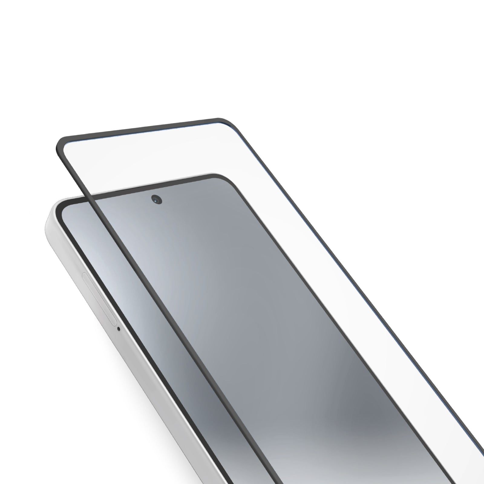 Glas Displayschutz Full Cover für Motorola G86 Power