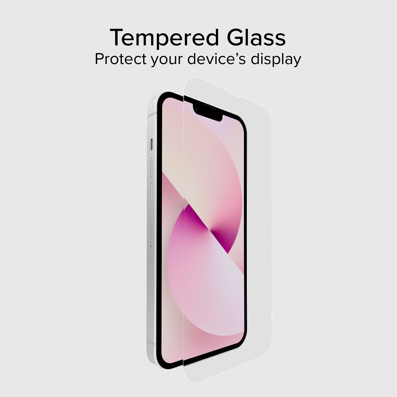 Glass screen protector for iPhone 16e/14/13/13 Pro