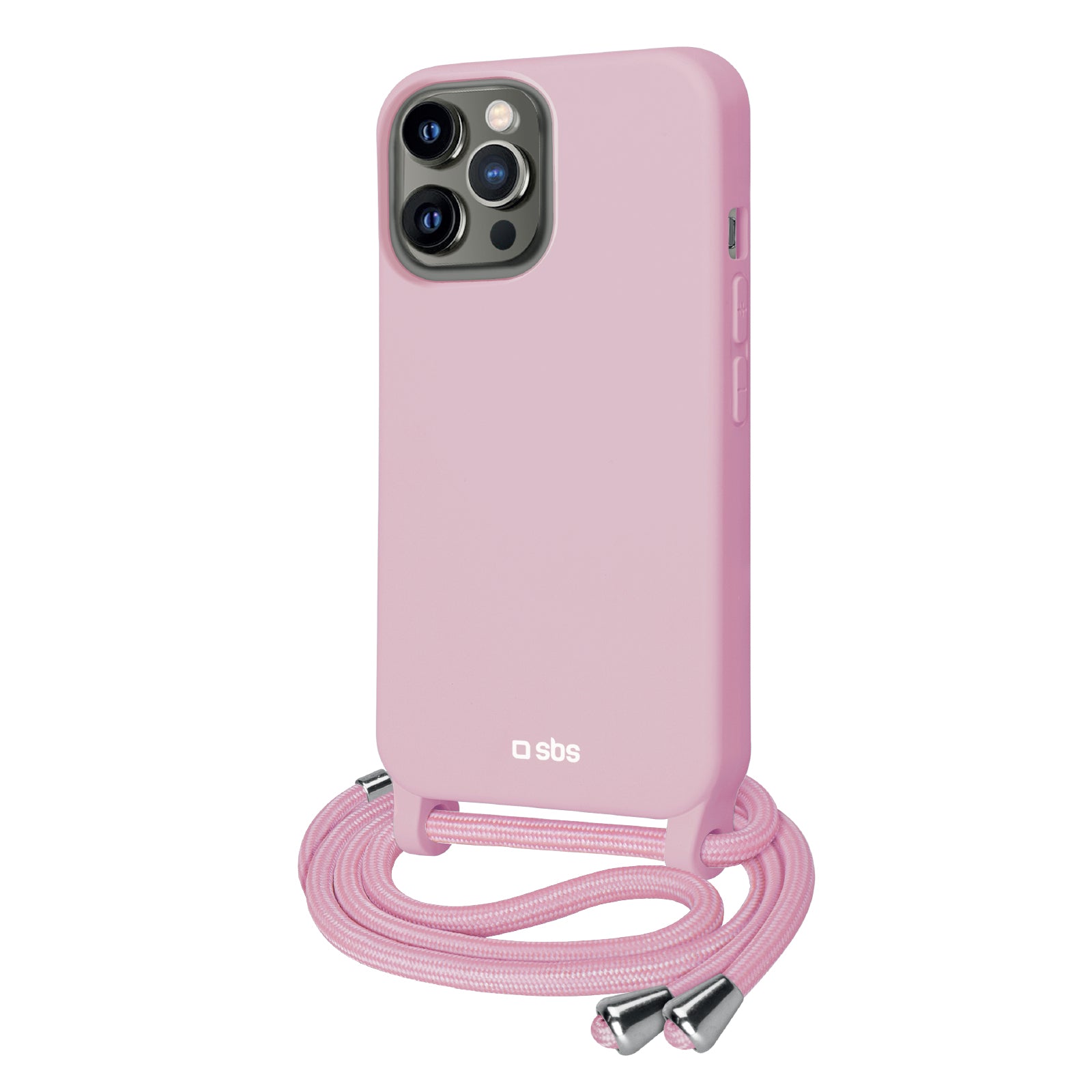 Cover colorata con laccio da collo per iPhone 13 Pro
