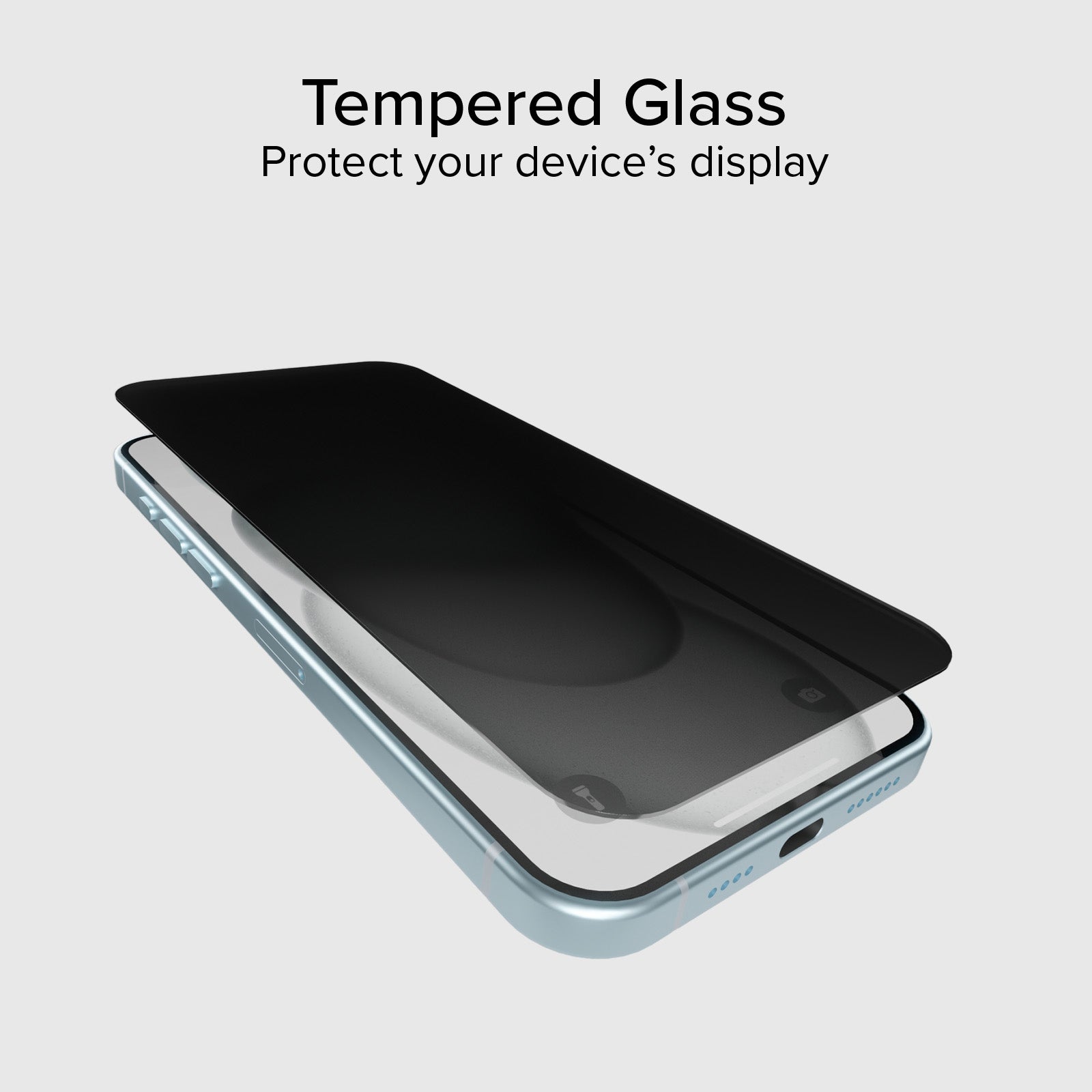 Glass screen protector Full Cover Privacy per iPhone 15 Plus