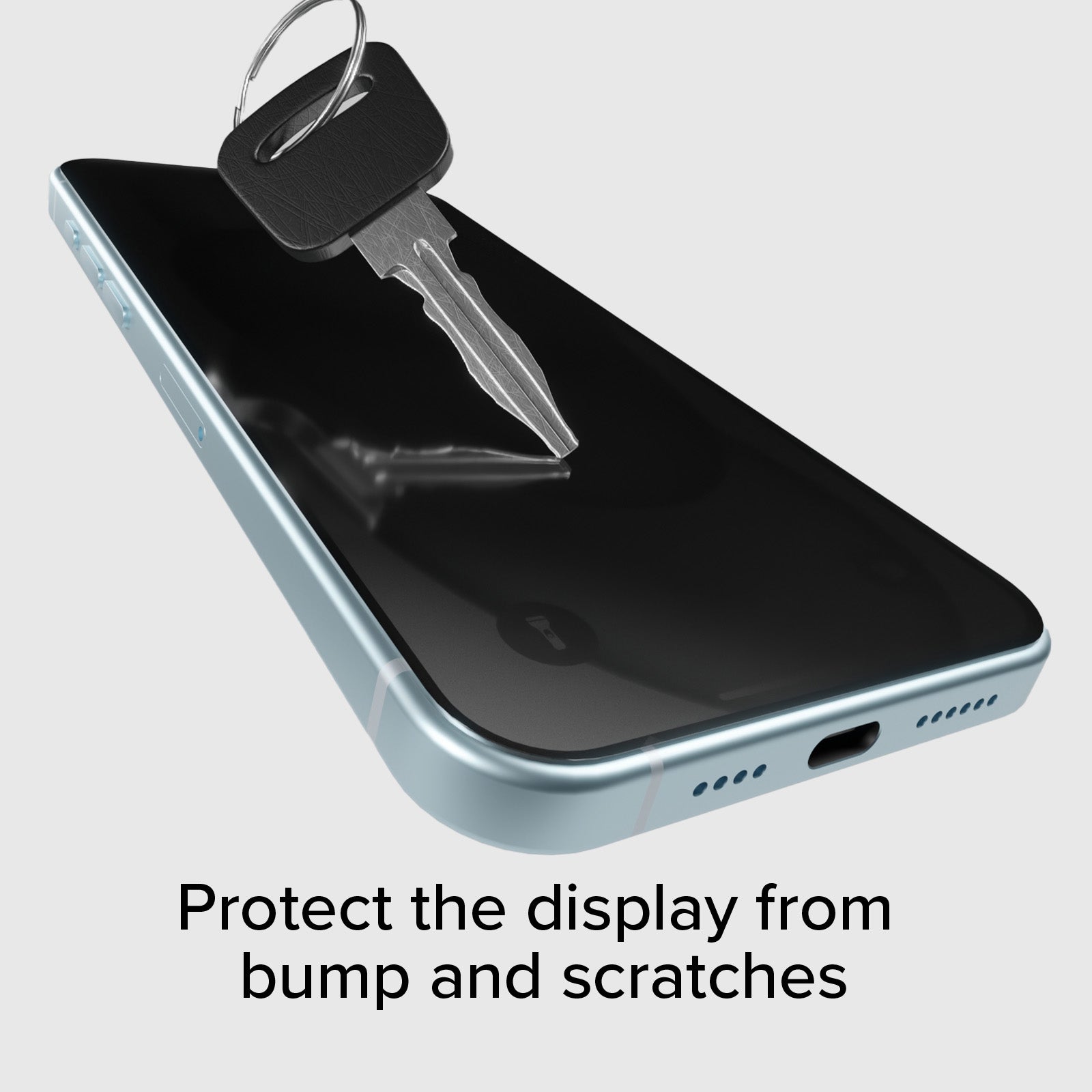 Glass screen protector Full Cover Privacy per iPhone 15 Plus