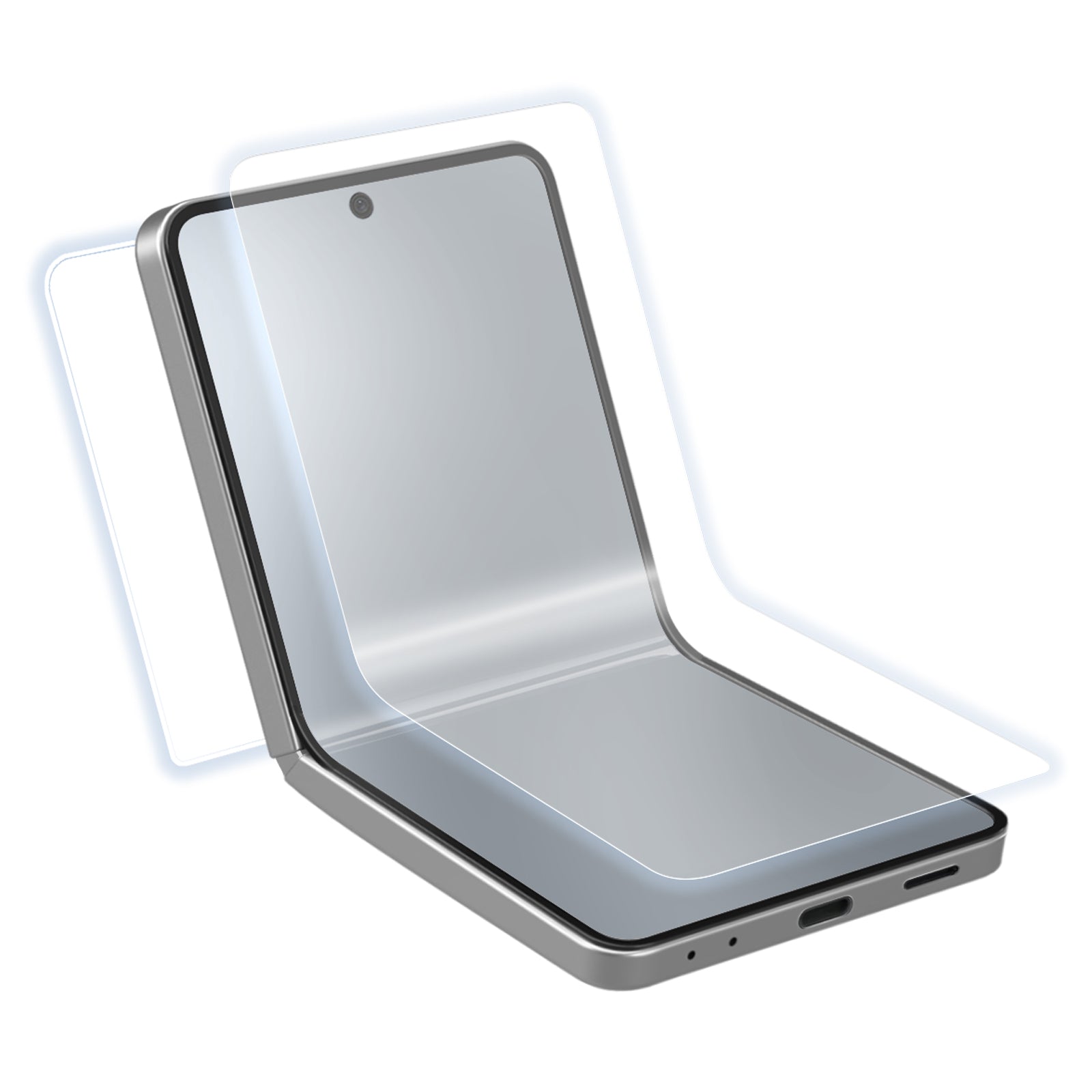 Glass screen protector for Samsung Z Flip 8
