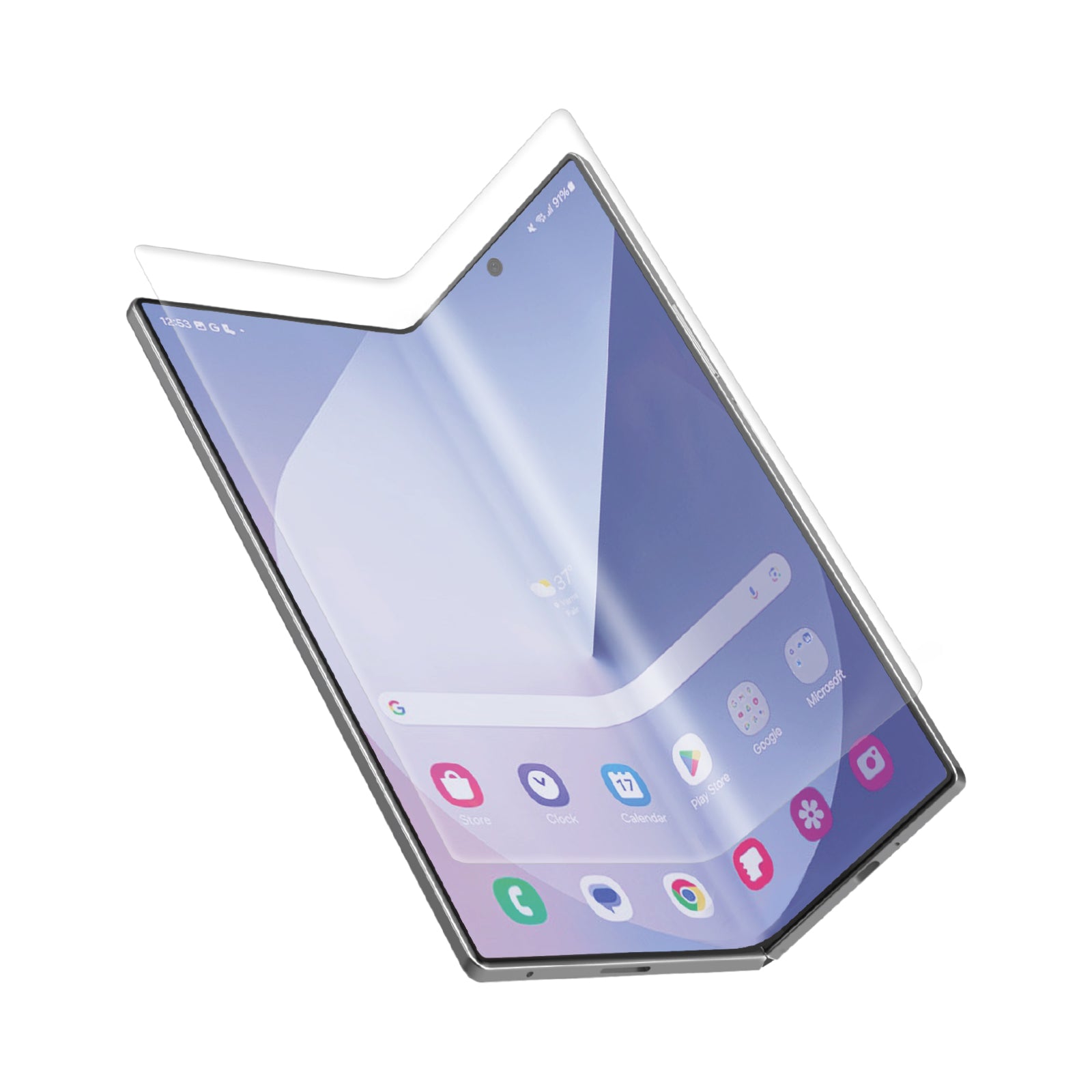 Tempered glass protective screen for Samsung Z Fold SBS