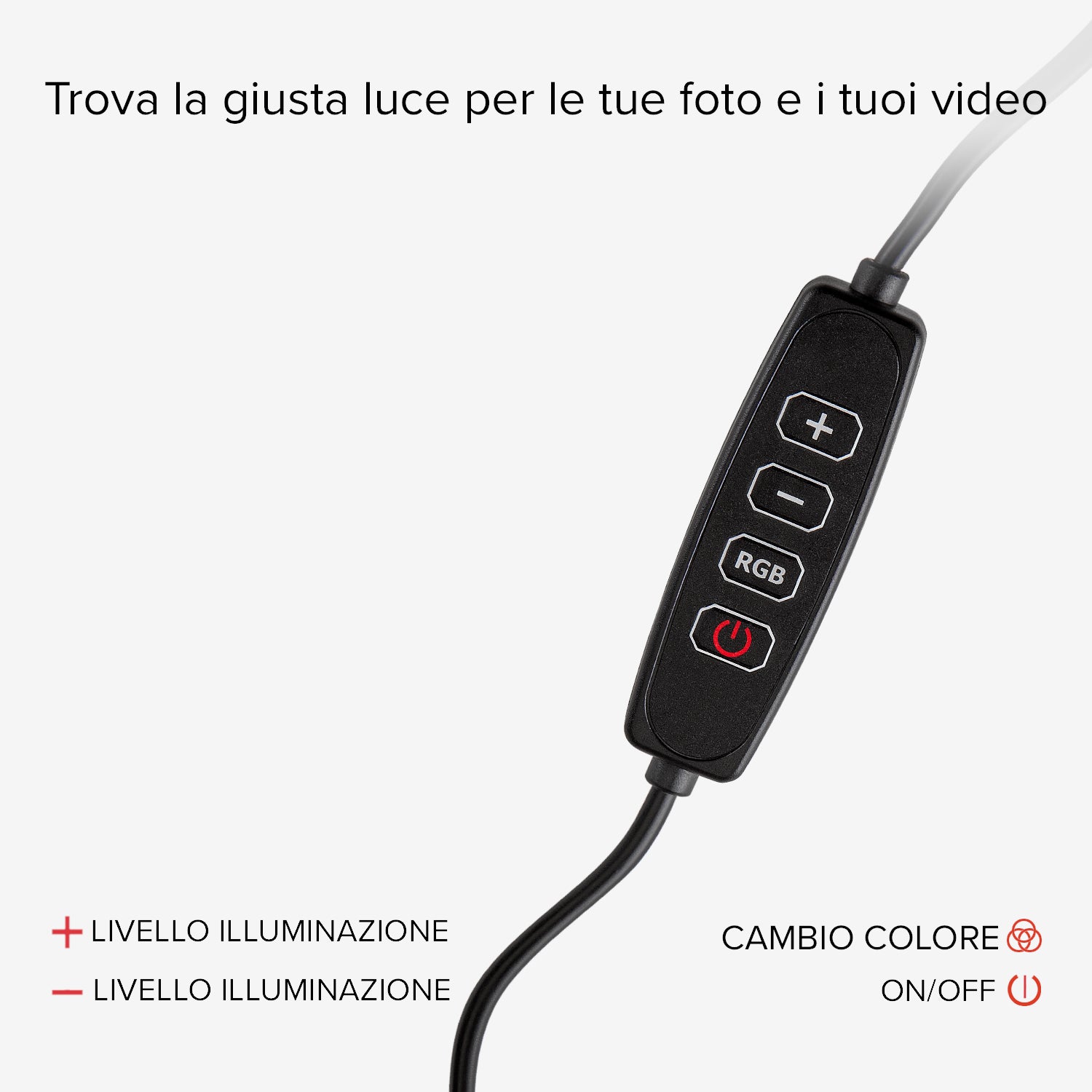 Sunset Light - Luce LED multicolor da sfondo