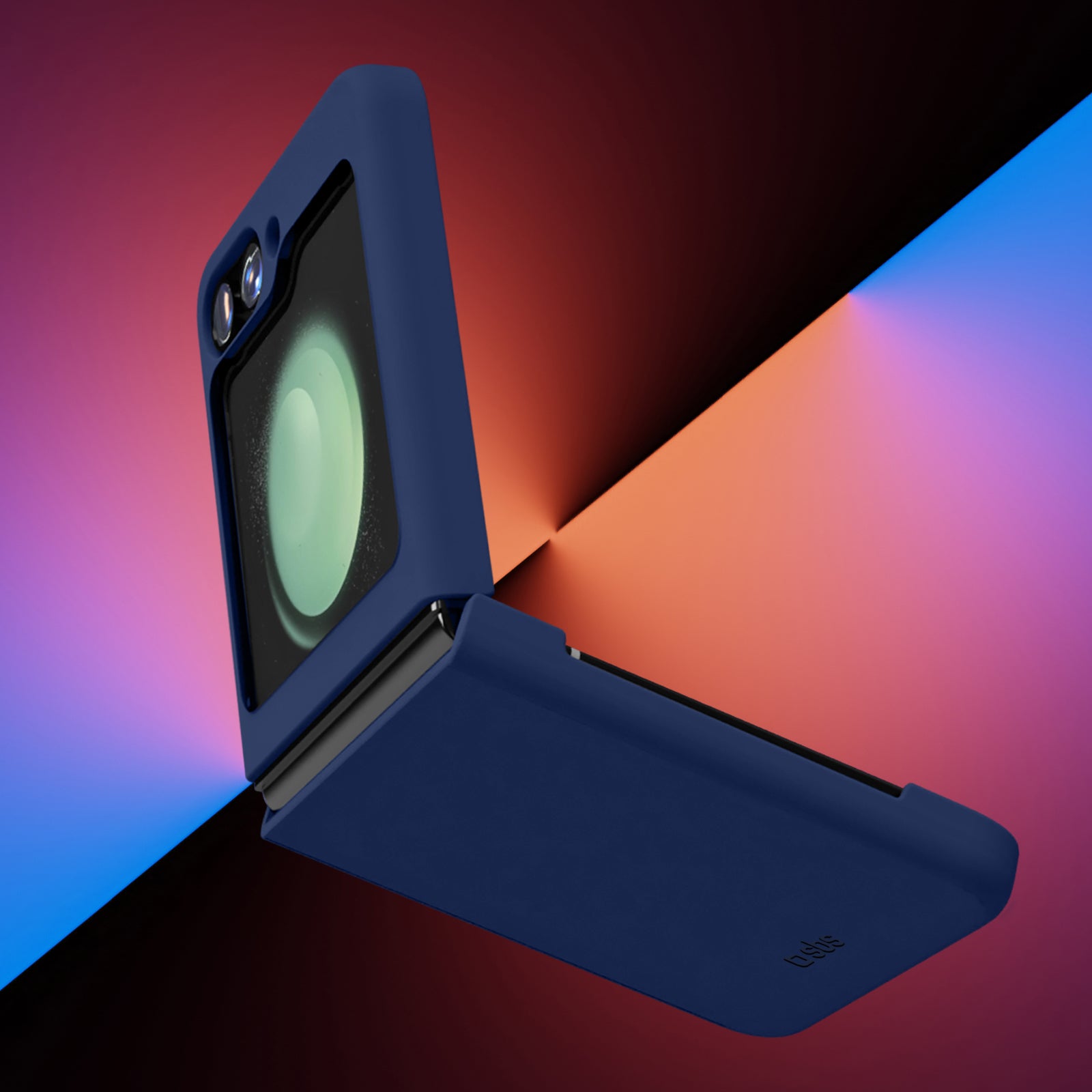 Silikon-Cover mit Innenseite aus Mikrofaser für Samsung Z Flip 5