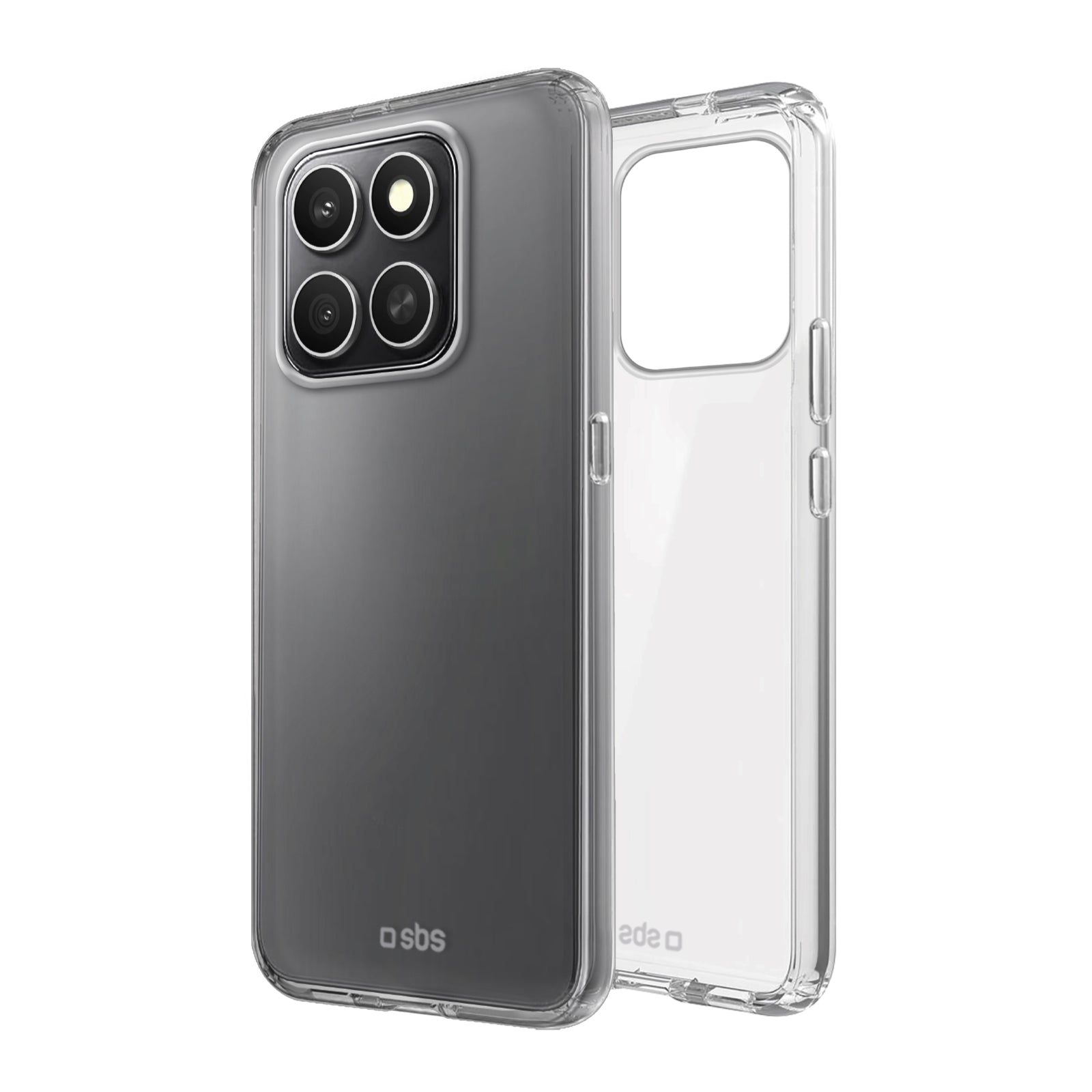 Honor 400 Smart - Cover Morbida in TPU Trasparente 1,5mm con Bordi Rialzati