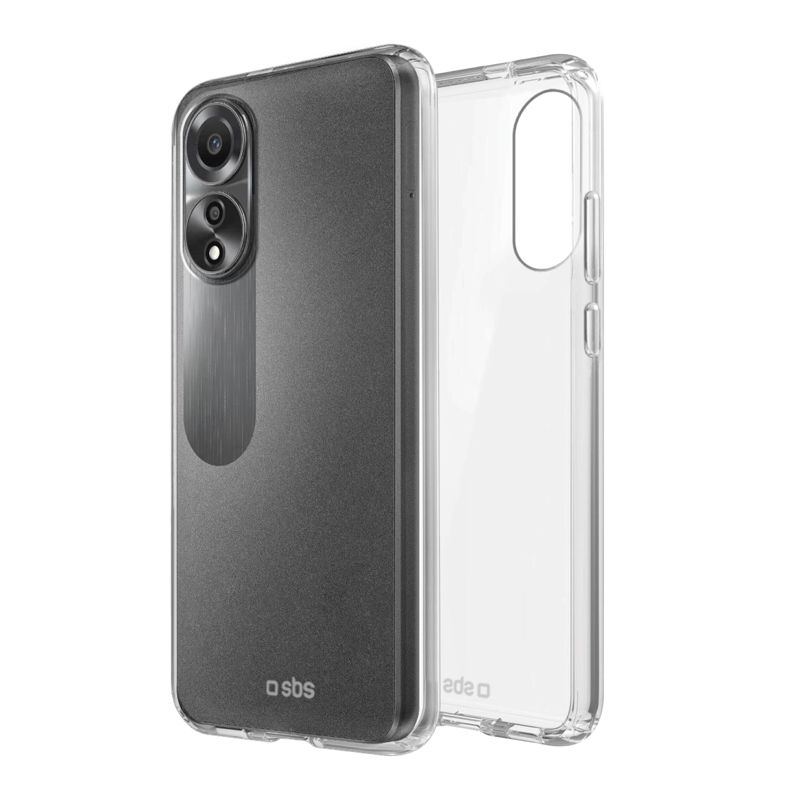 COVER PER OPPO A78 4G CUSTODIA TRASPARENTE IN SILICONE TPU