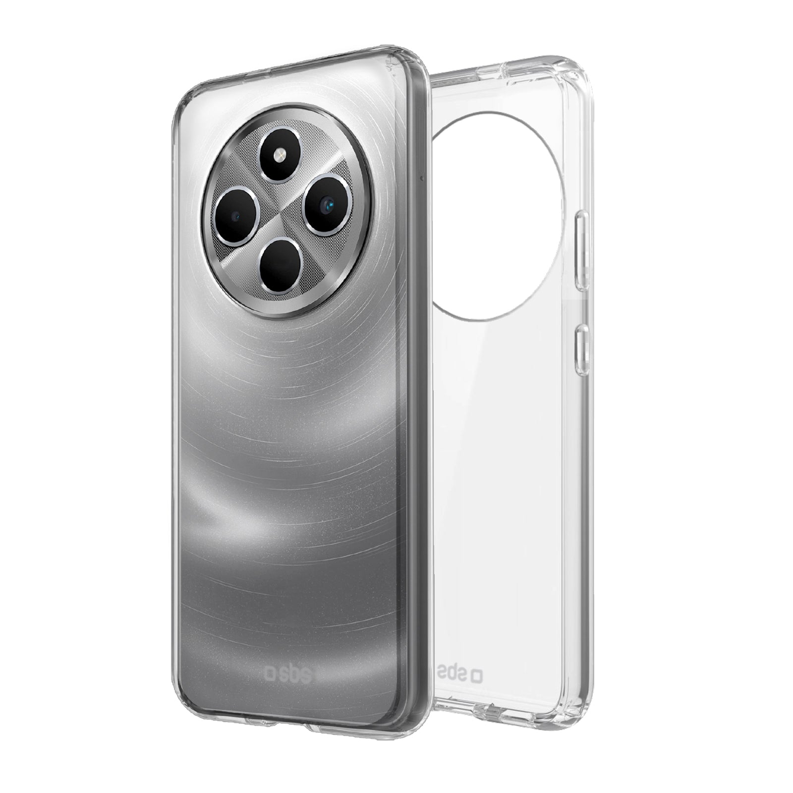 Topme Custodia In Pelle Portafoglio Per Redmi 14C / POCO C75 - Cover Con Supporto E Tasche Per Carte, Motivo Litchi, Blu Scuro
