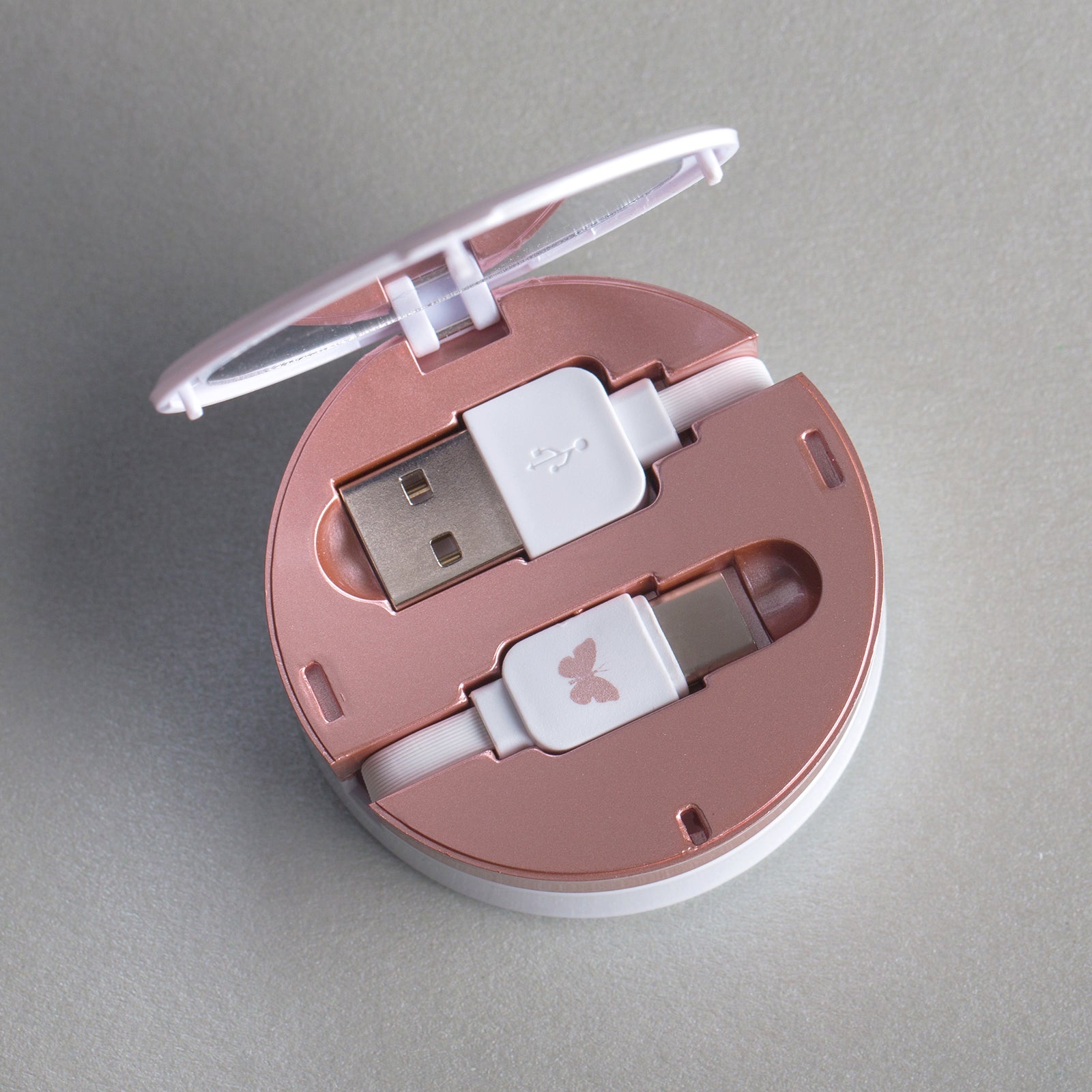 Câble données et charge Type C avec miroir