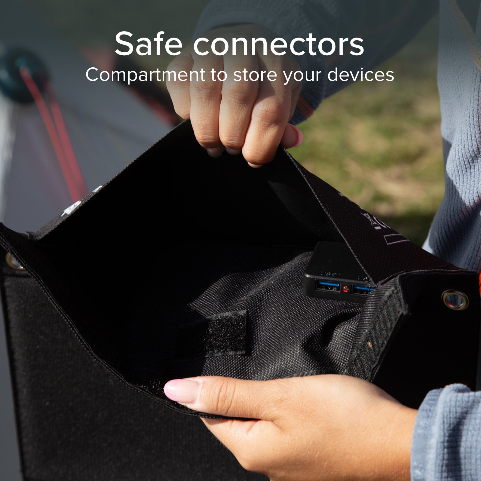 Tragbares Solarladegerät 21 Watt