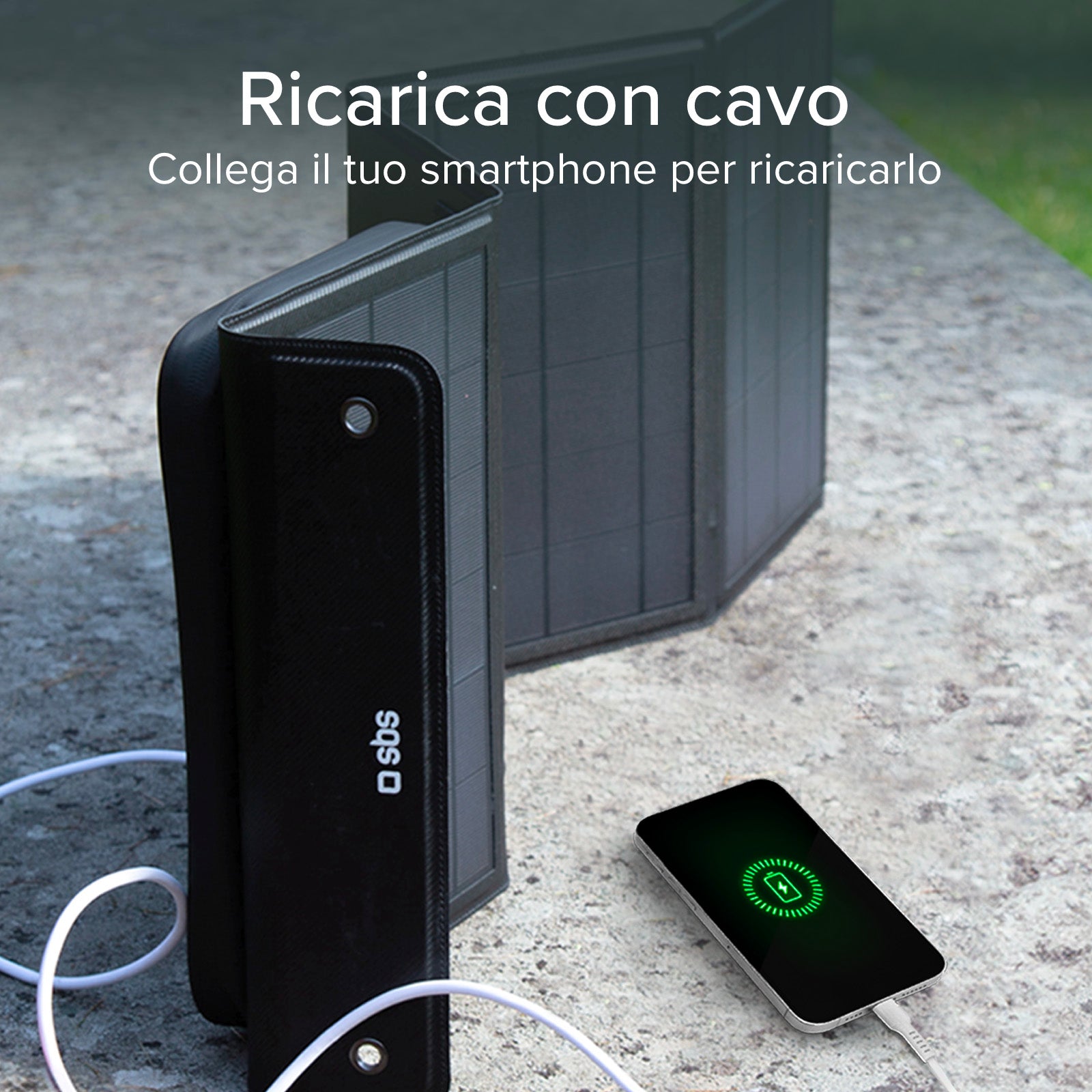 Pannello solare pieghevole da 30 Watt