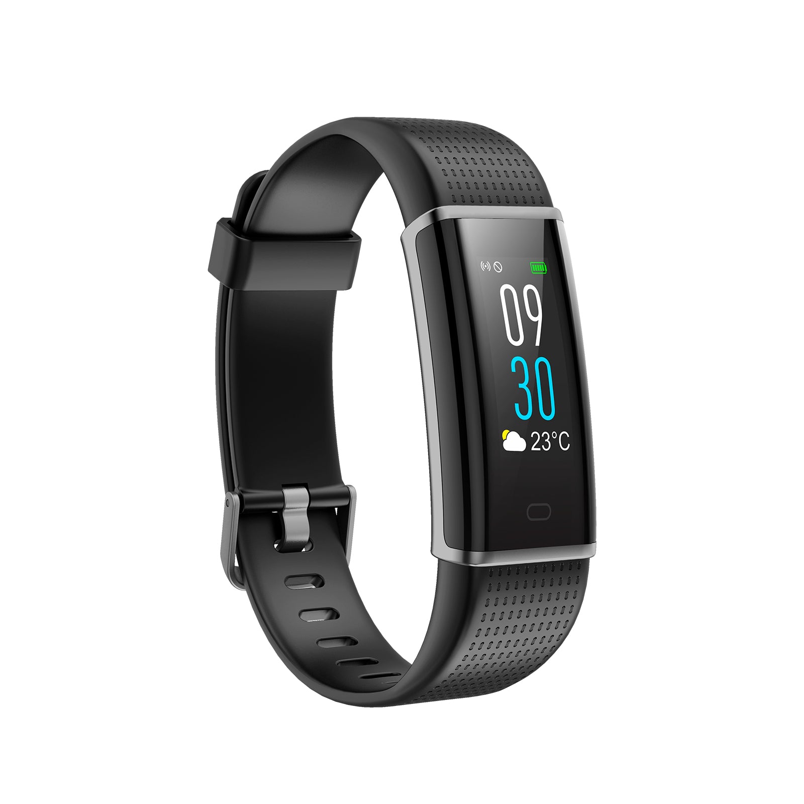Fitness tracker with colour LCD screen