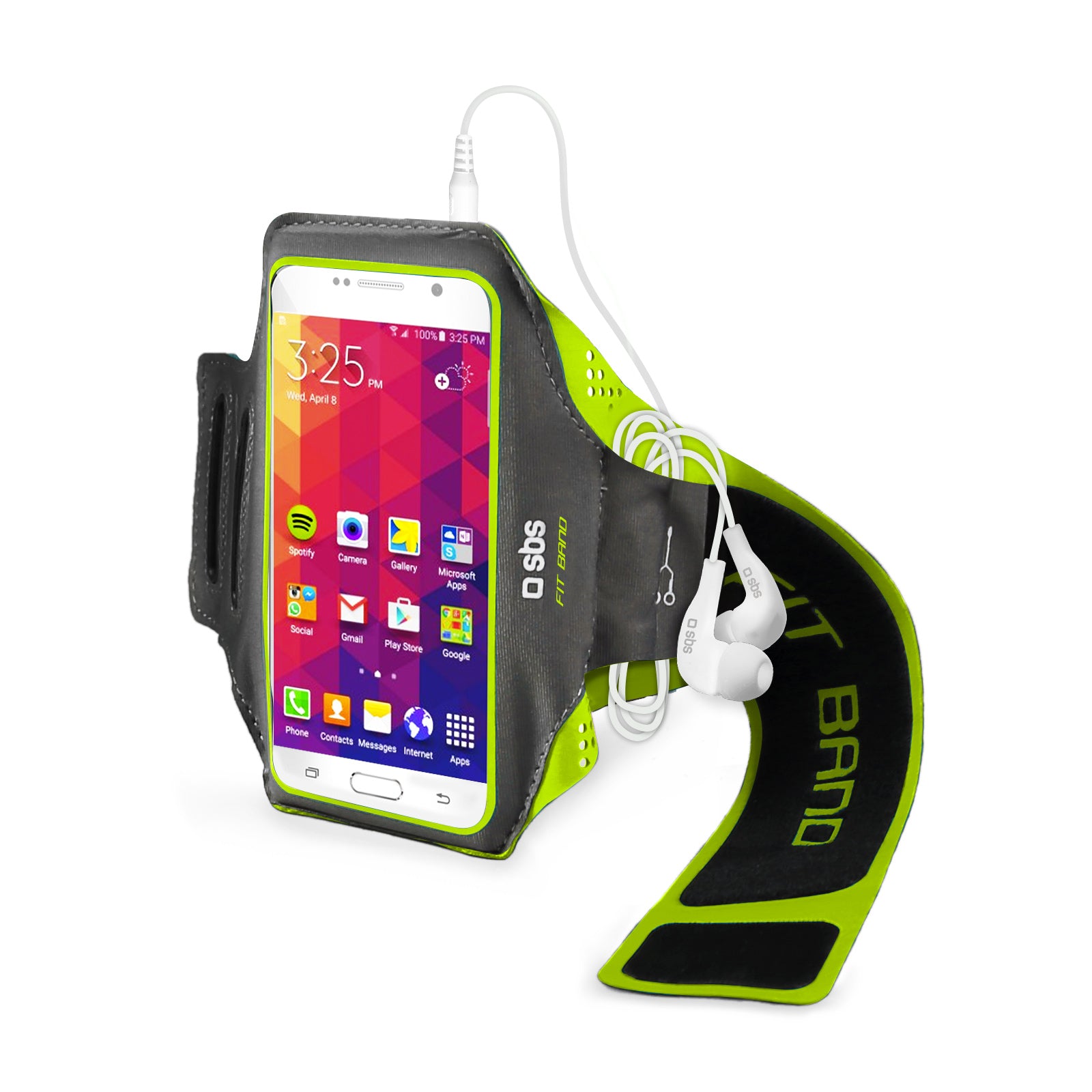 Sports armband case for smartphones up to 5"