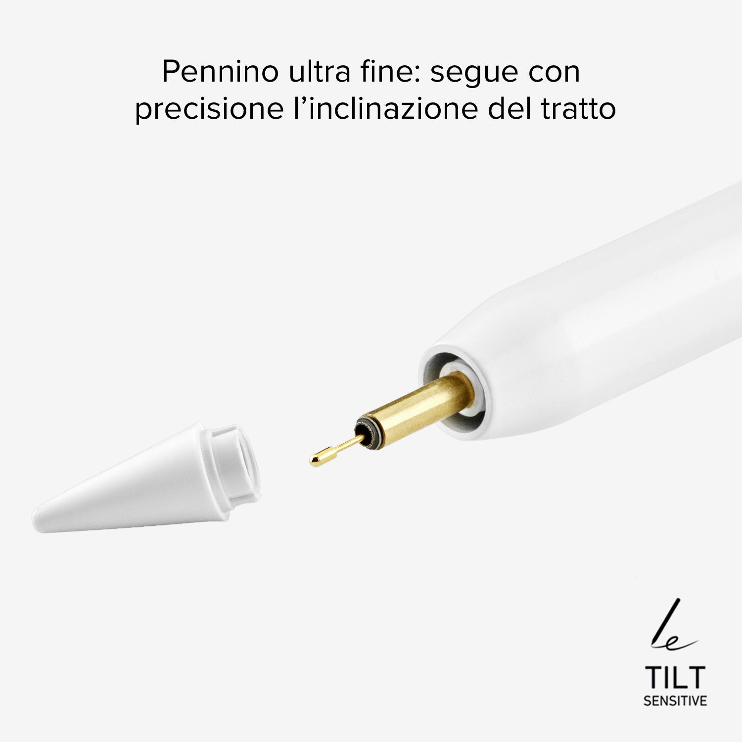 Stylus Pen - Pennino per iPad sensibile all’inclinazione