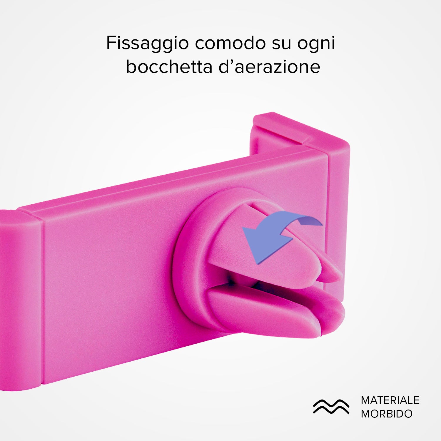 Support de voiture pour smartphones jusqu'à 80 mm