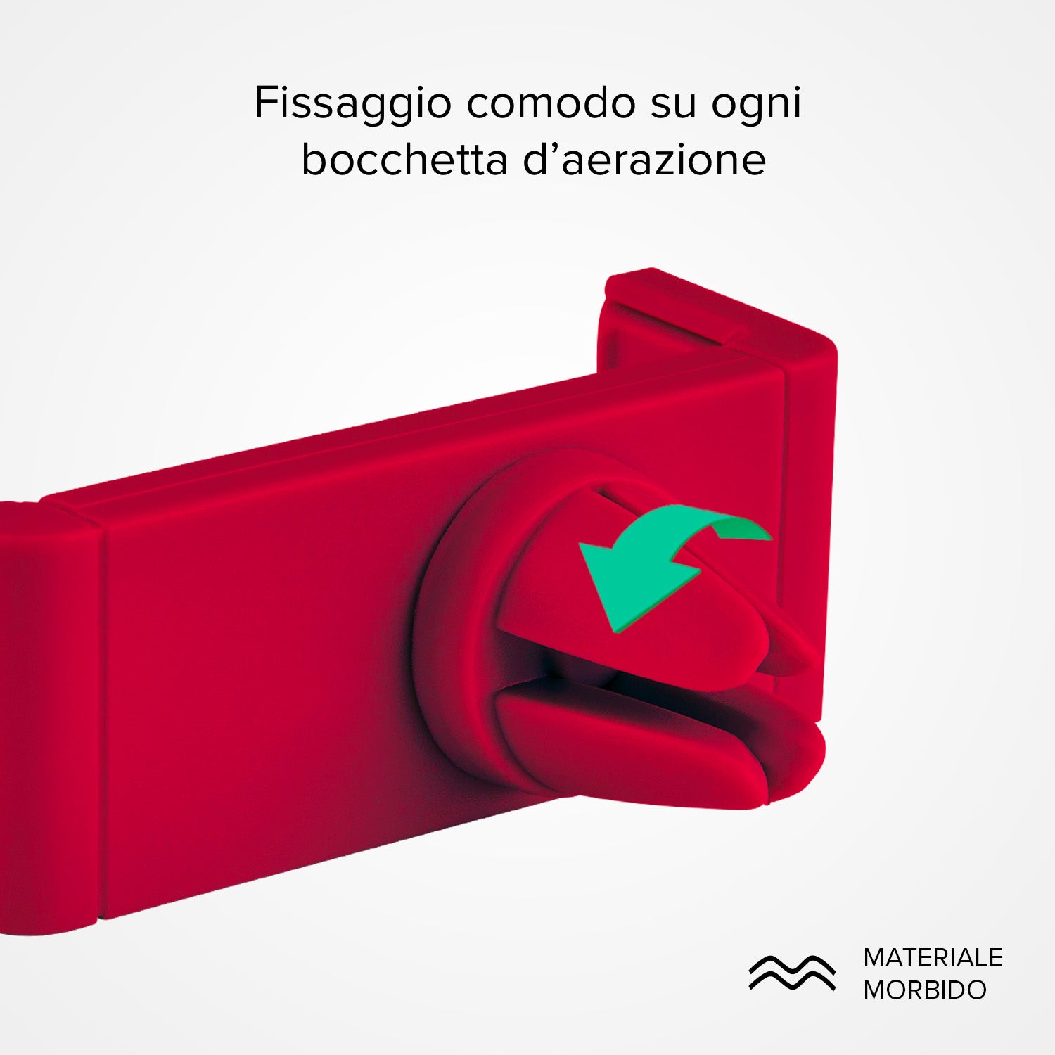 Support de voiture pour smartphones jusqu'à 80 mm