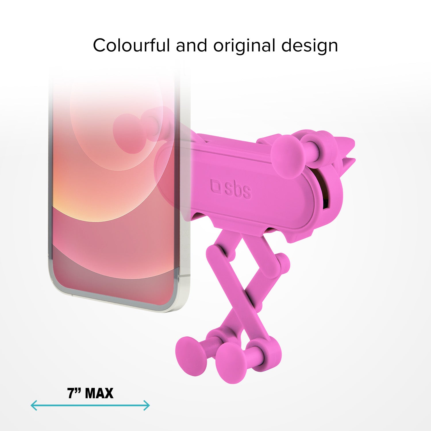 Soporte de coche con cierre automático de gravedad