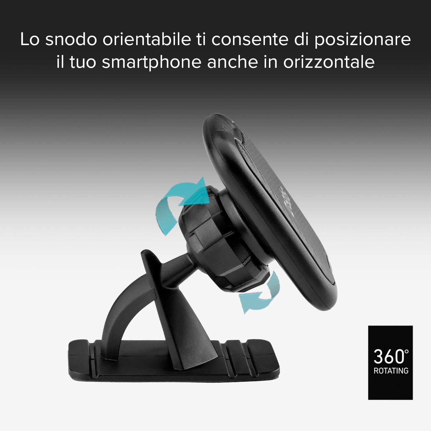 Colorado - Supporto auto magnetico per telefono con base adesiva
