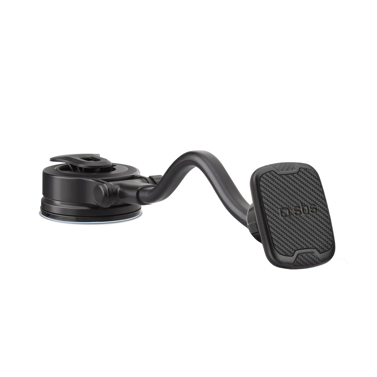 Support de voiture avec bras articulé et ventouse de fixation