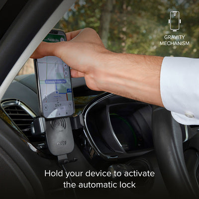 Support auto sans fil Gravity avec recharge rapide