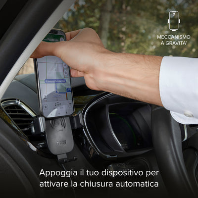 Support auto sans fil Gravity avec recharge rapide